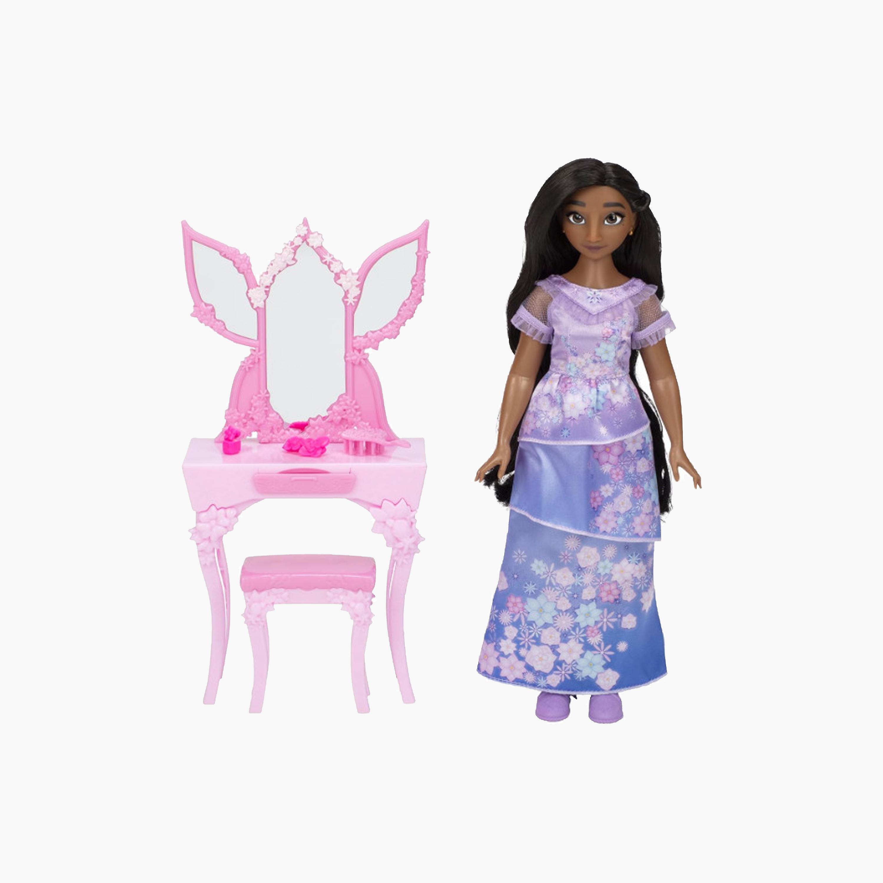 مجموعة دمية ديزني إنكانتو إيزابيلا الأنيقة مع زينة - 12 بوصة-toys-dollsandplaysets-dolls-image-1