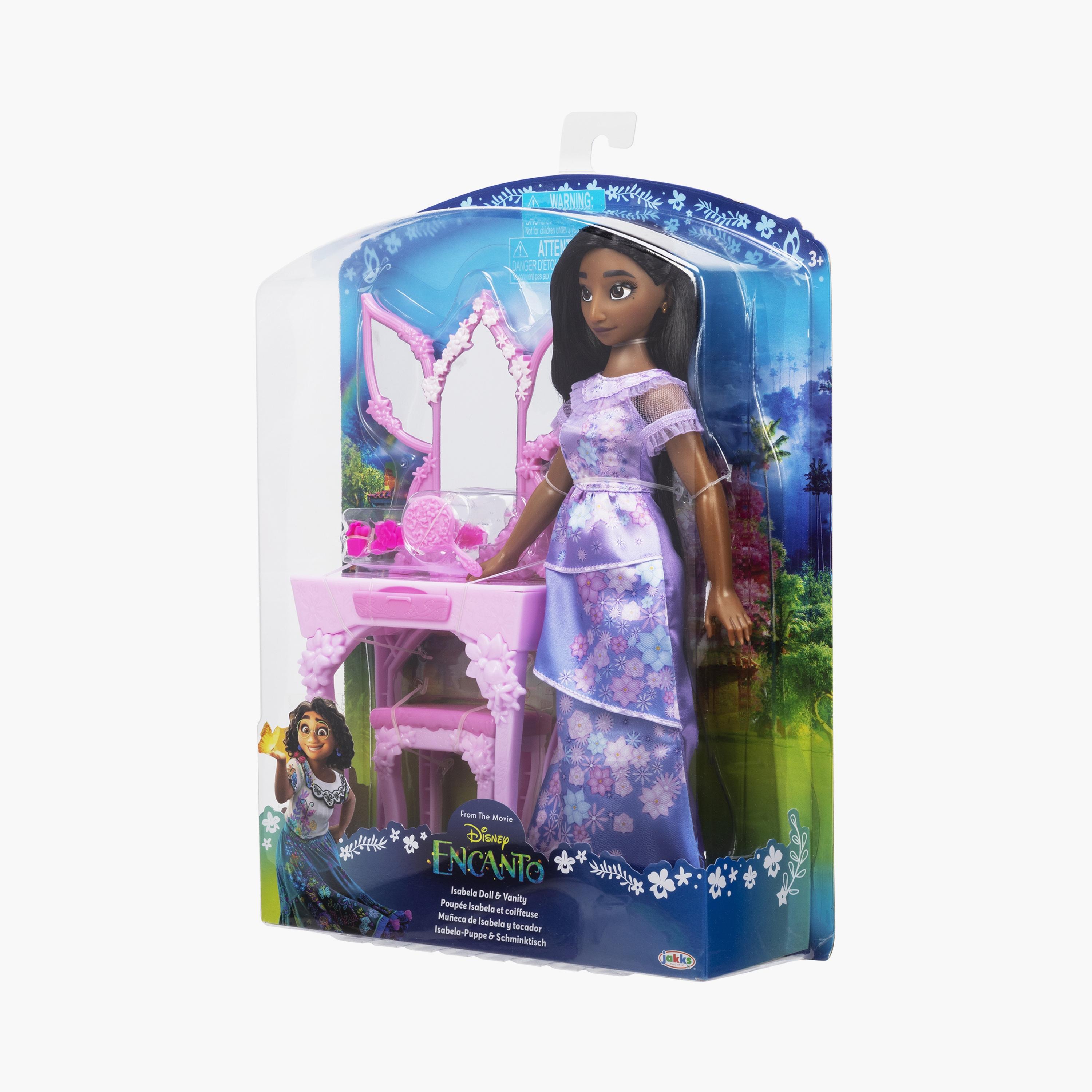 مجموعة دمية ديزني إنكانتو إيزابيلا الأنيقة مع زينة - 12 بوصة-toys-dollsandplaysets-dolls-image-3