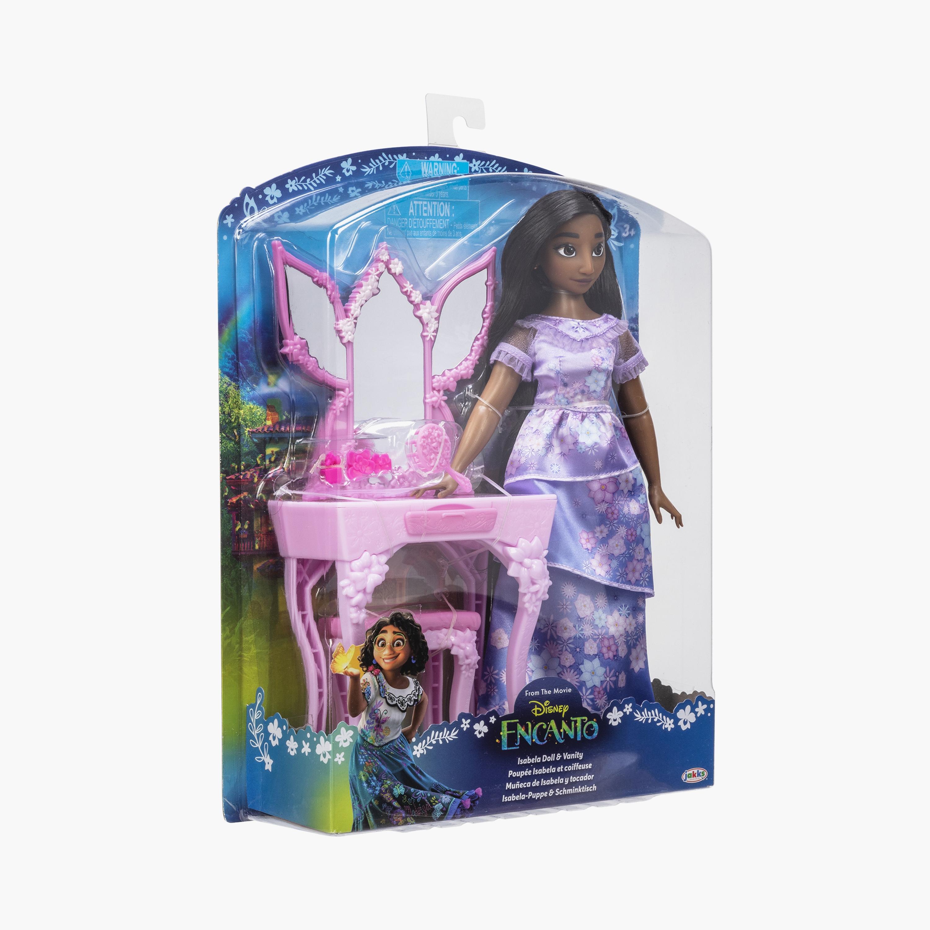 مجموعة دمية ديزني إنكانتو إيزابيلا الأنيقة مع زينة - 12 بوصة-toys-dollsandplaysets-dolls-image-4
