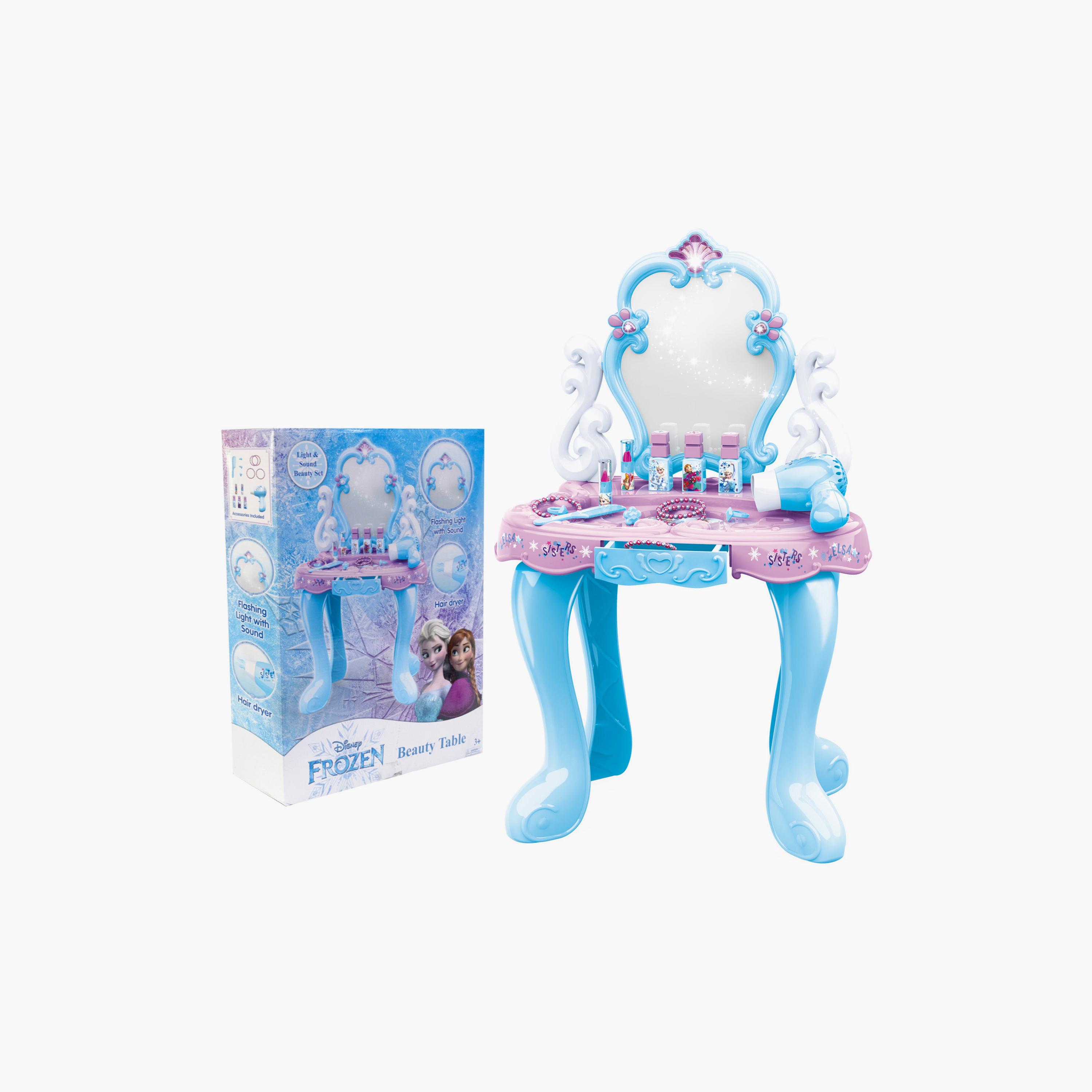 مجموعة ألعاب مركز تجميل ديزني فروزن مع الضوء والصوت-toys-roleplay-makeupandcosmeticsets-image-2