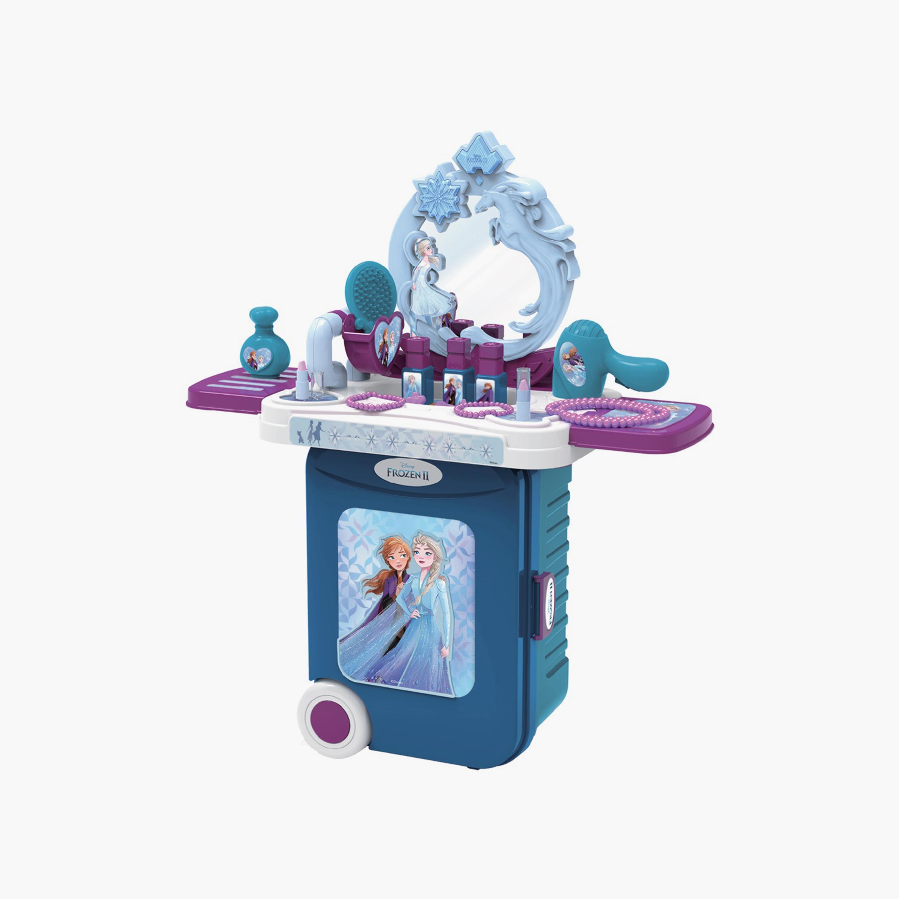 Disney 3-in-1 Frozen 2 Dressing Table Trolley Playset-toys-dollsandplaysets-dollplaysets-image-1
