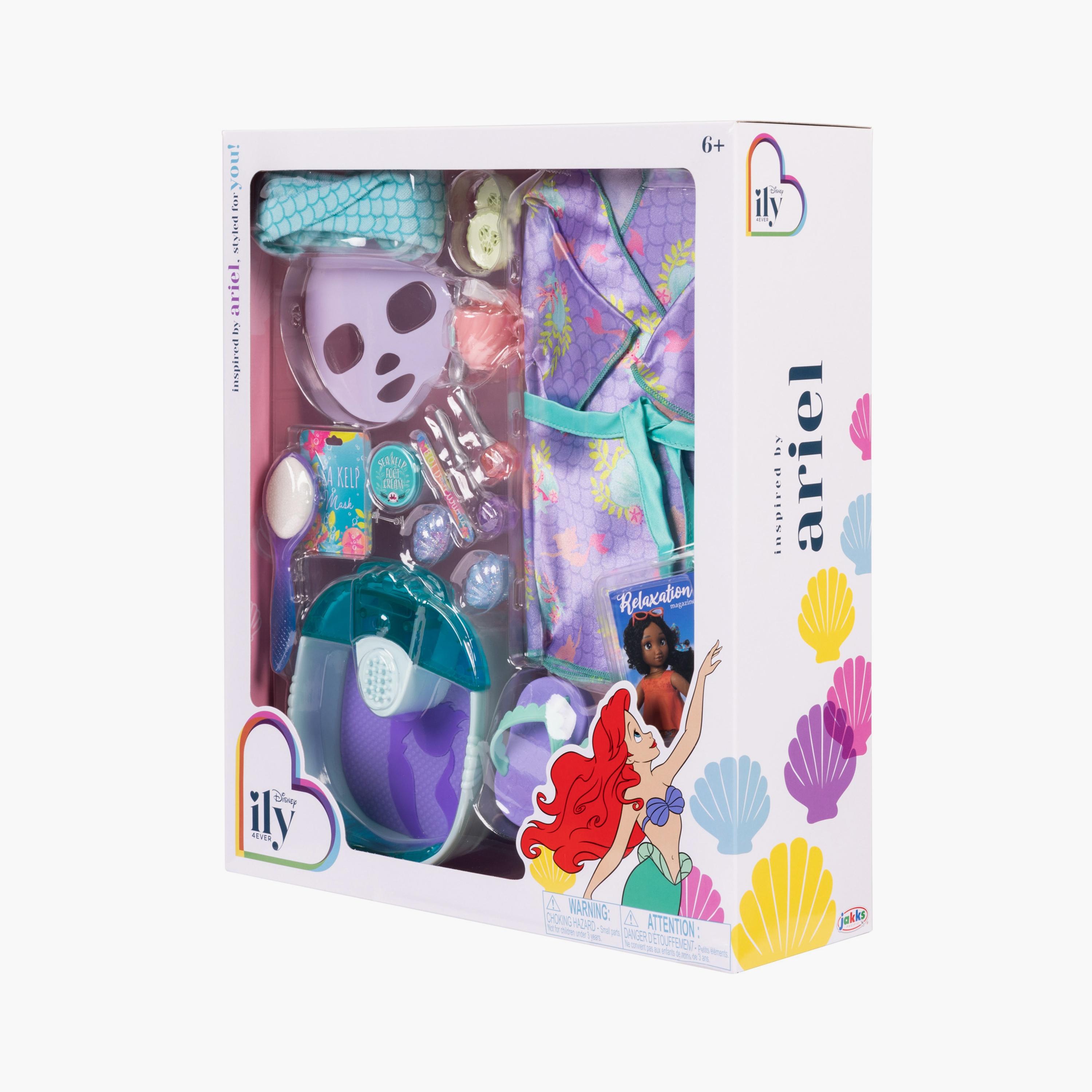 مجموعة إكسسوارات سبا أريل ديلوكس من ديزني إيلي فور إيفر-toys-dollsandplaysets-dolls-image-4