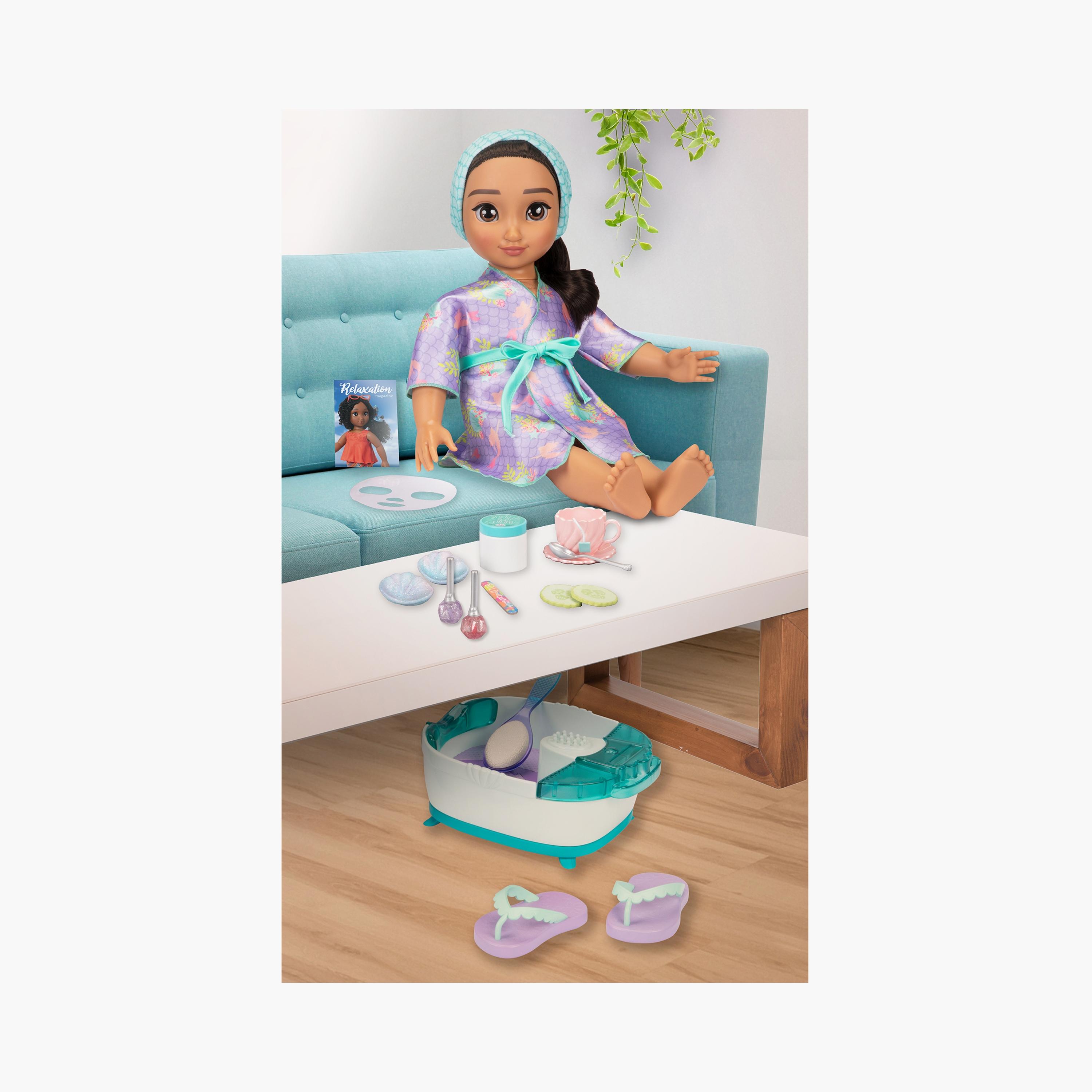 مجموعة إكسسوارات سبا أريل ديلوكس من ديزني إيلي فور إيفر-toys-dollsandplaysets-dolls-image-6