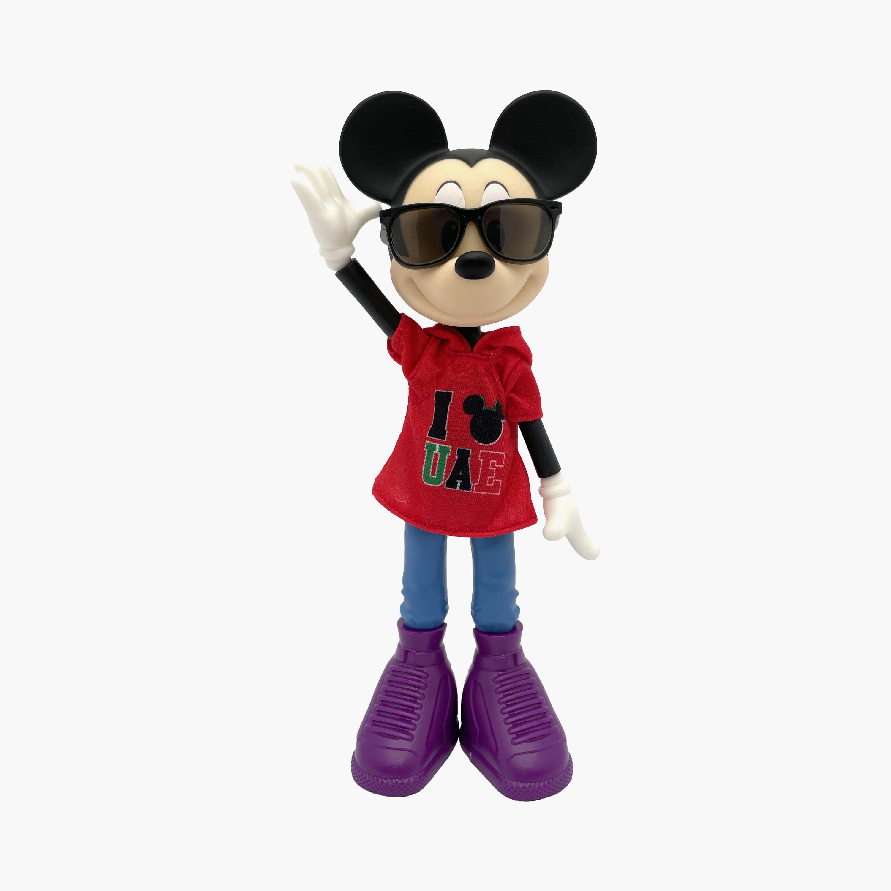 Disney Mickey Mouse Doll - I Love UAE - 10 Inch-toys-dollsandplaysets-dolls-image-1