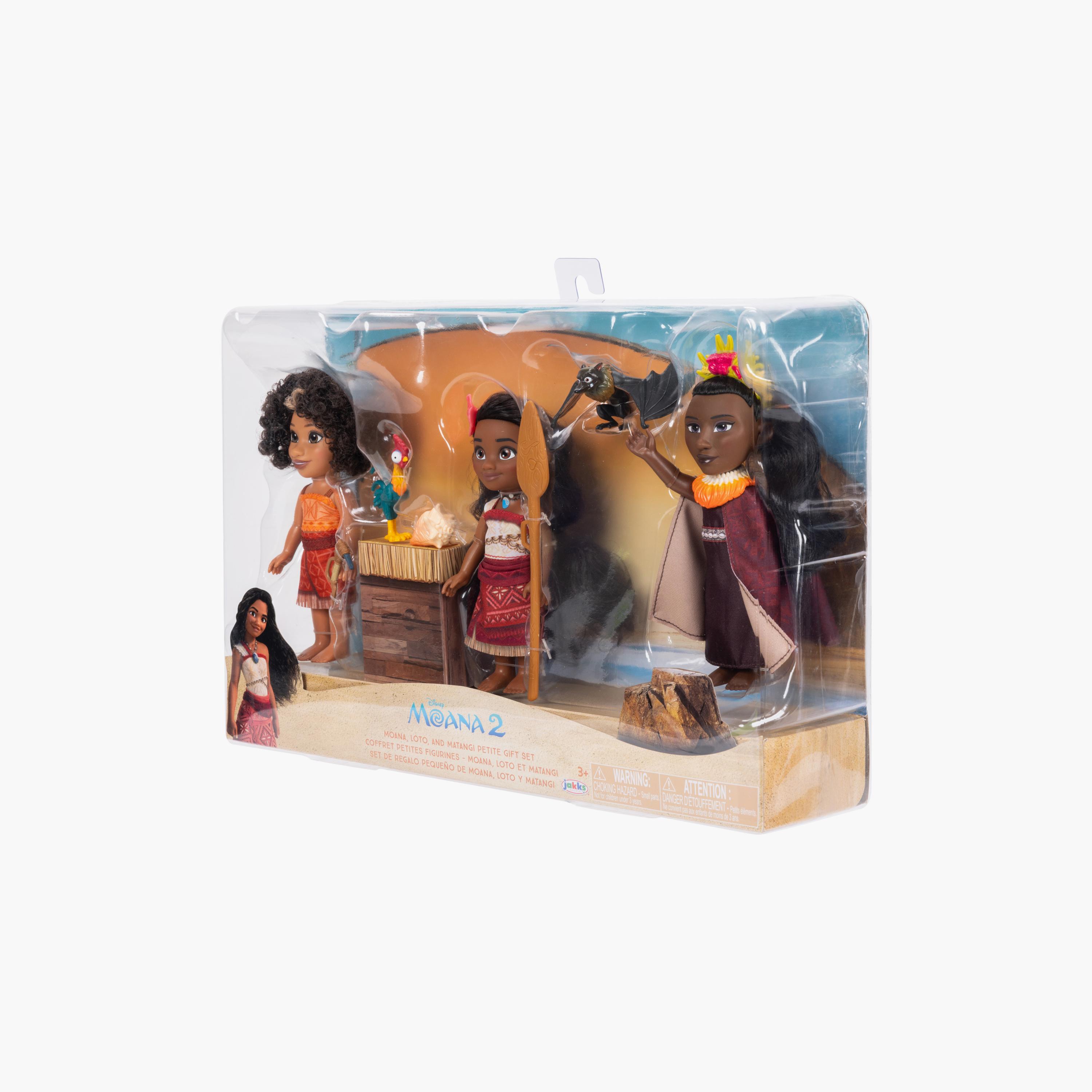 Disney Moana 2 Moana & Friends Petite Doll Set - 6 Inch-toys-dollsandplaysets-dollplaysets-image-2