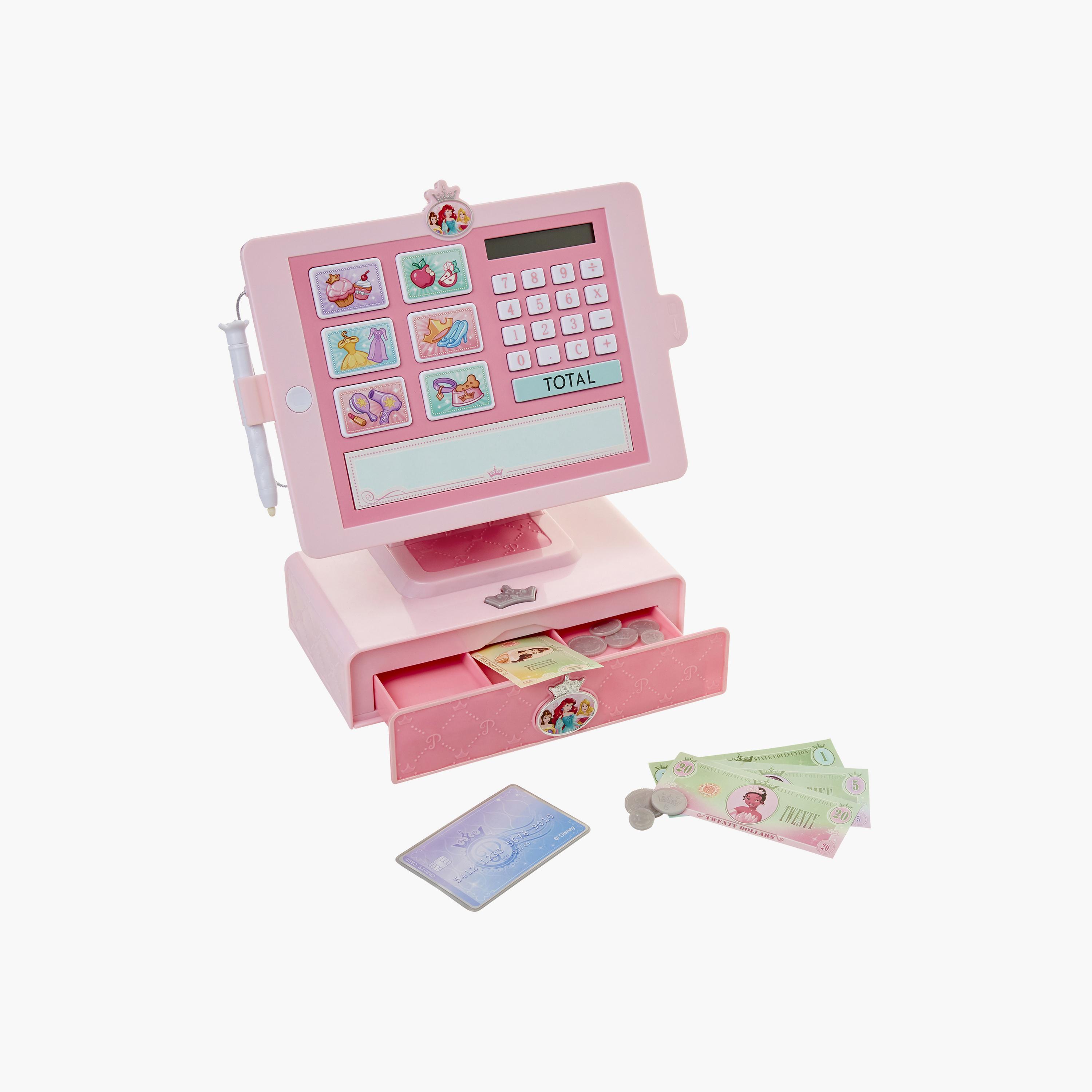 مجموعة لعب ماكينة تسجيل المدفوعات النقدية على طراز أميرات ديزني-toys-roleplay-supermarketandshoppingsets-image-1