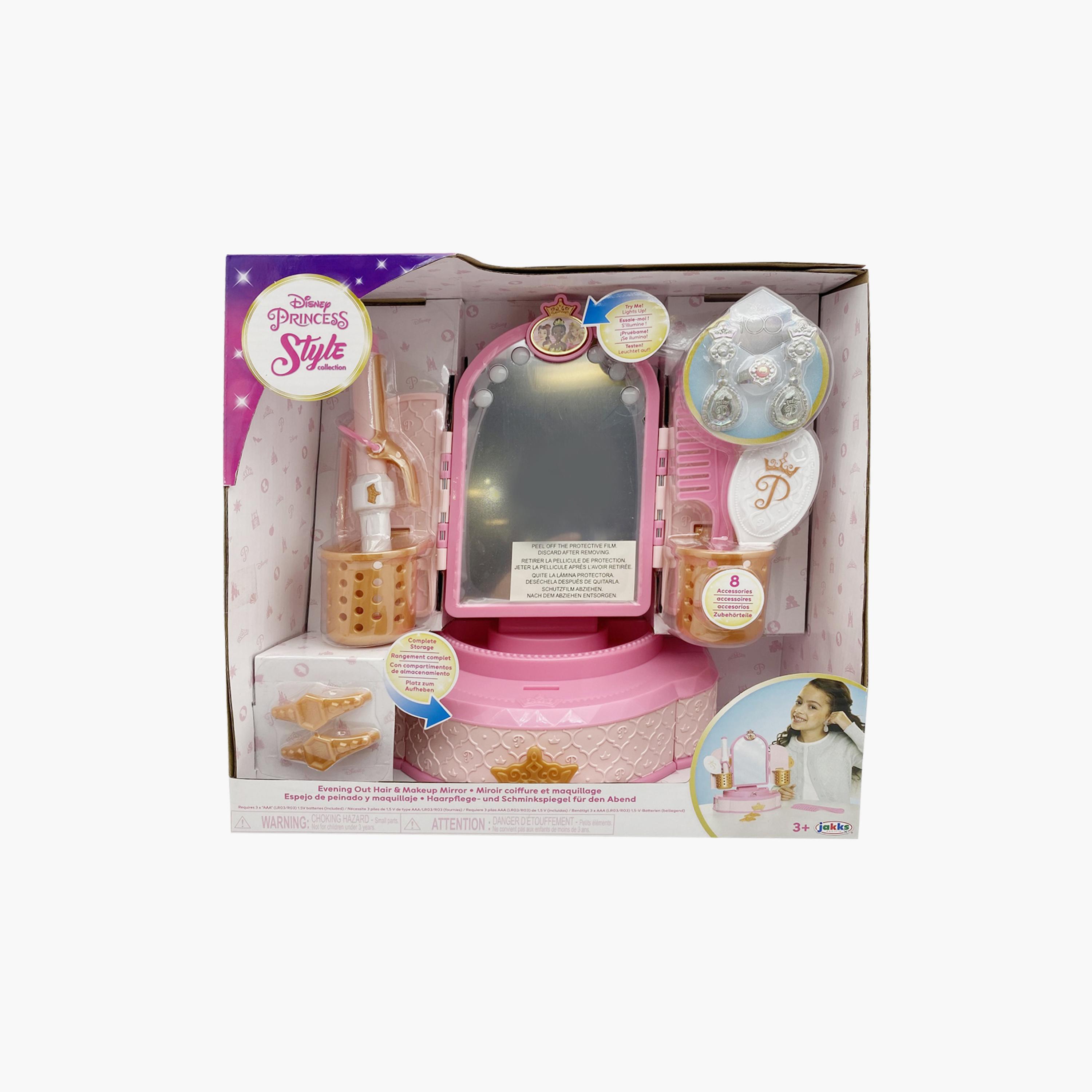 مرآة شعر ومكياج على شكل أميرة ديزني تعمل بالبطارية-toys-roleplay-makeupandcosmeticsets-image-2