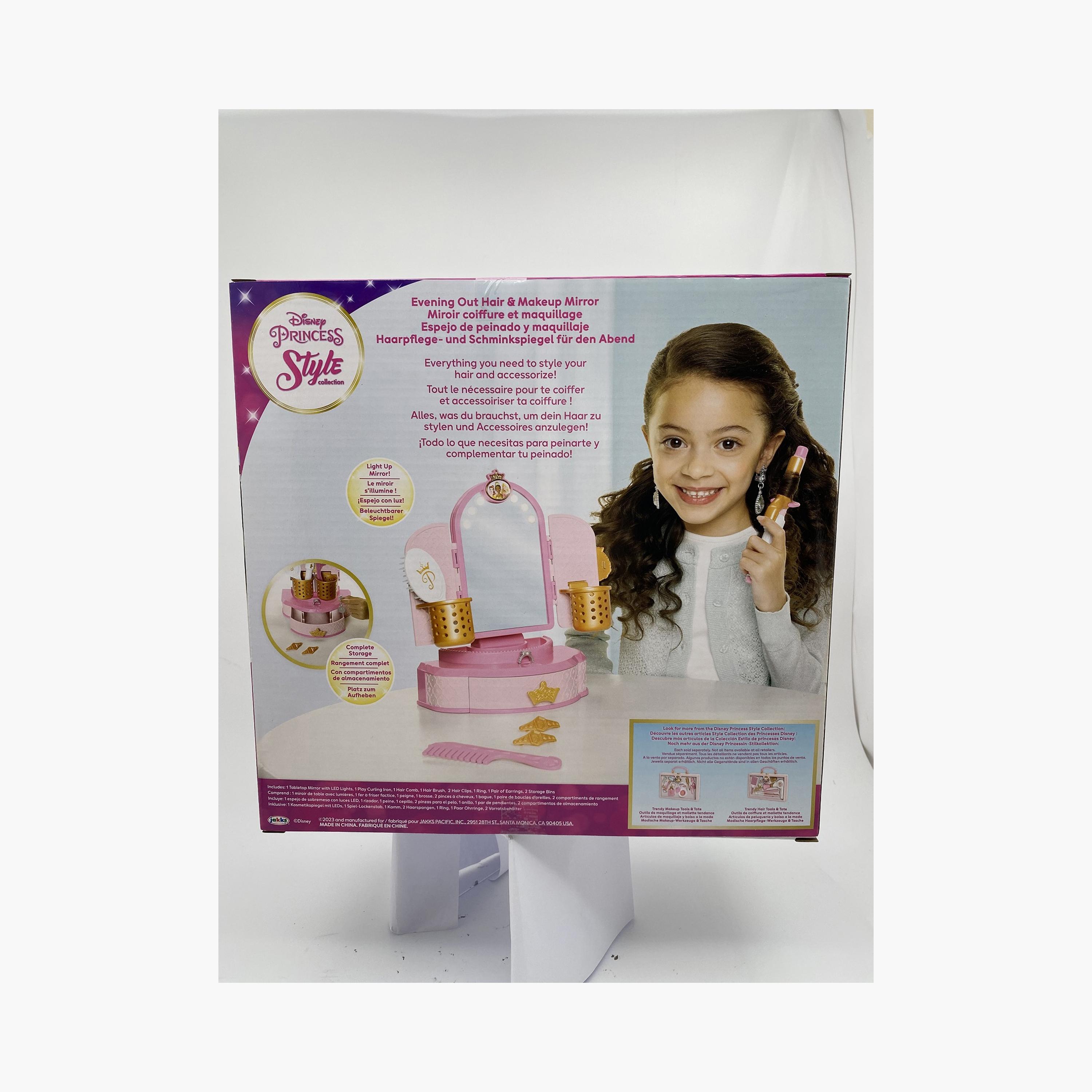 مرآة شعر ومكياج على شكل أميرة ديزني تعمل بالبطارية-toys-roleplay-makeupandcosmeticsets-image-4