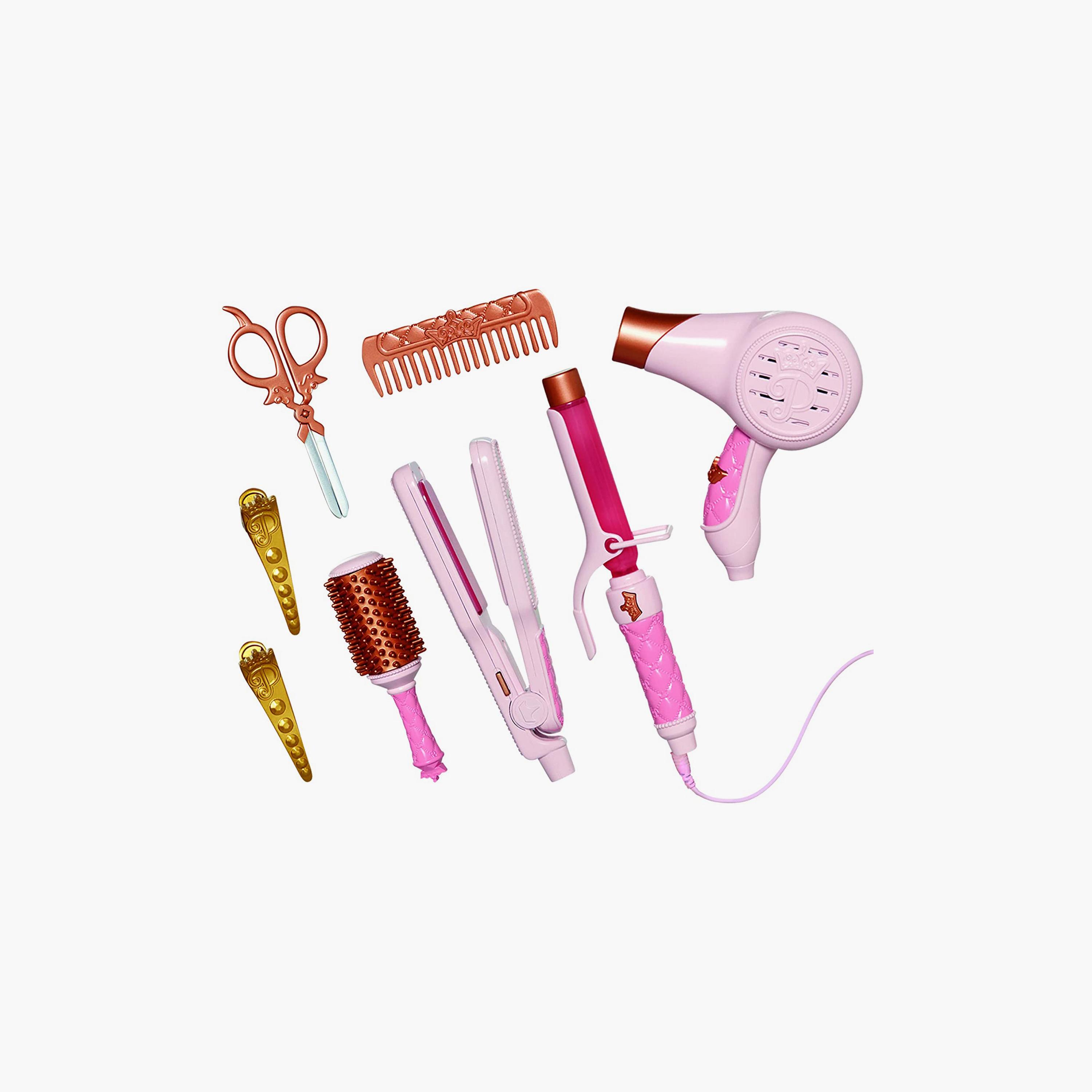 مجموعة أدوات تجميل السفر بتصميم أميرة ديزني تعمل بالبطارية-toys-roleplay-householdsets-image-5