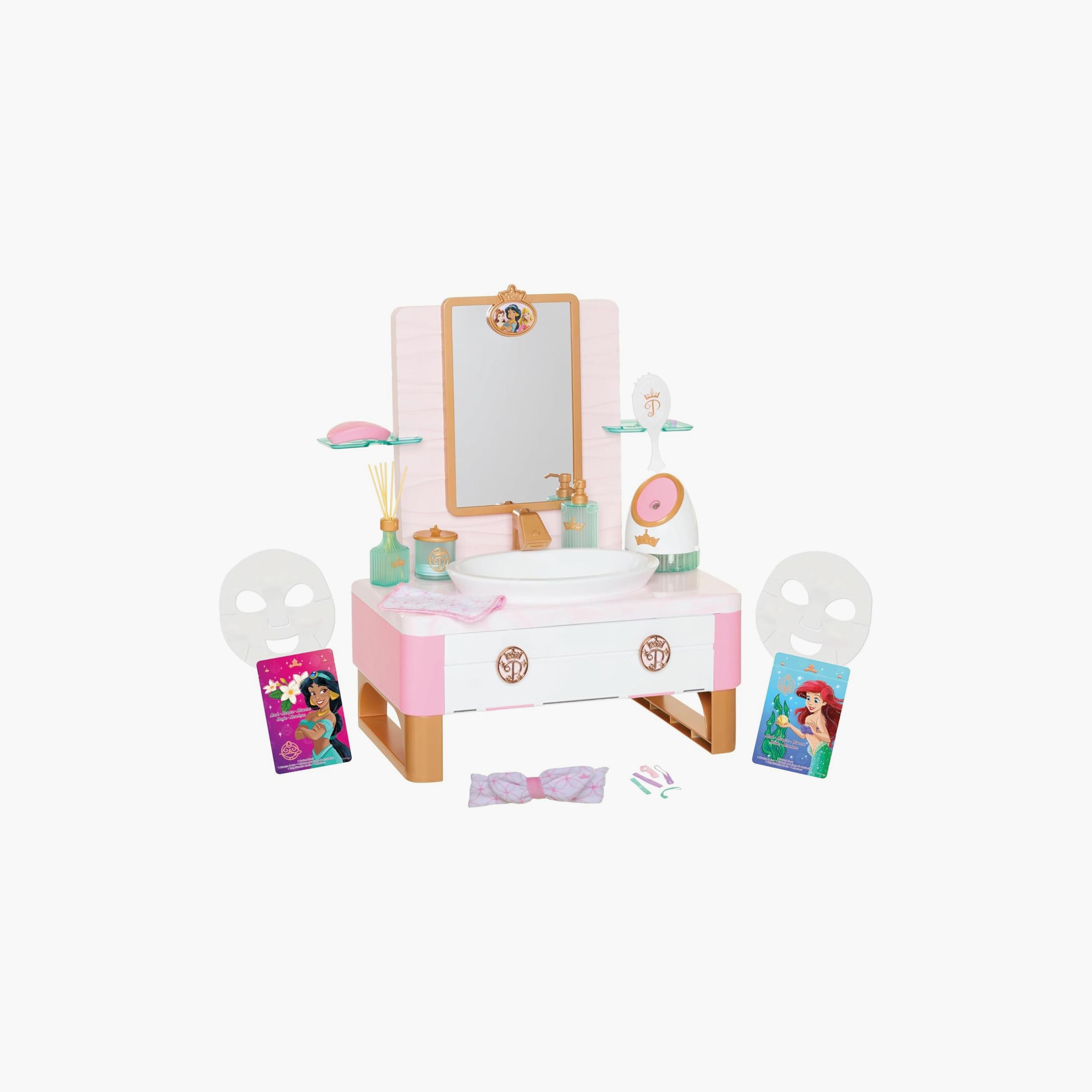 مجموعة ألعاب سبا فاخرة بتصميم أميرات ديزني تعمل بالبطارية-toys-roleplay-makeupandcosmeticsets-image-1