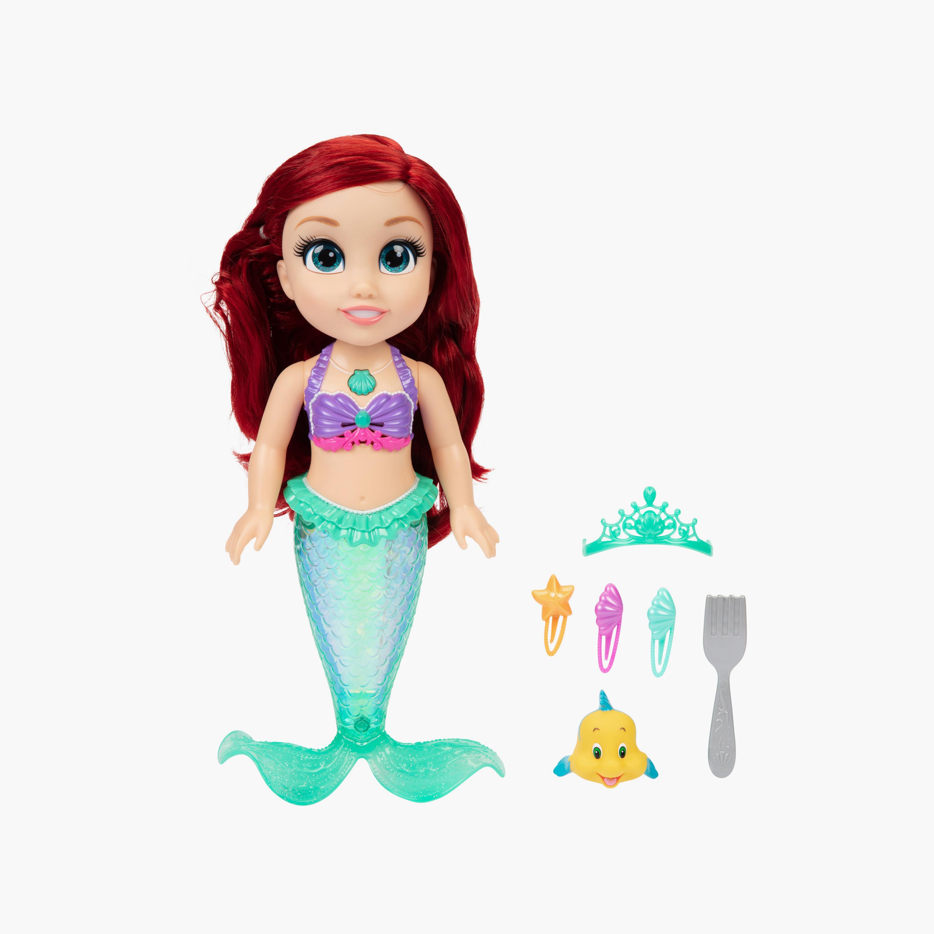 Disney Battery Operated Princess Ariel Singing Doll  with Accessories - 14 Inch-toys-dollsandplaysets-dolls-image-1