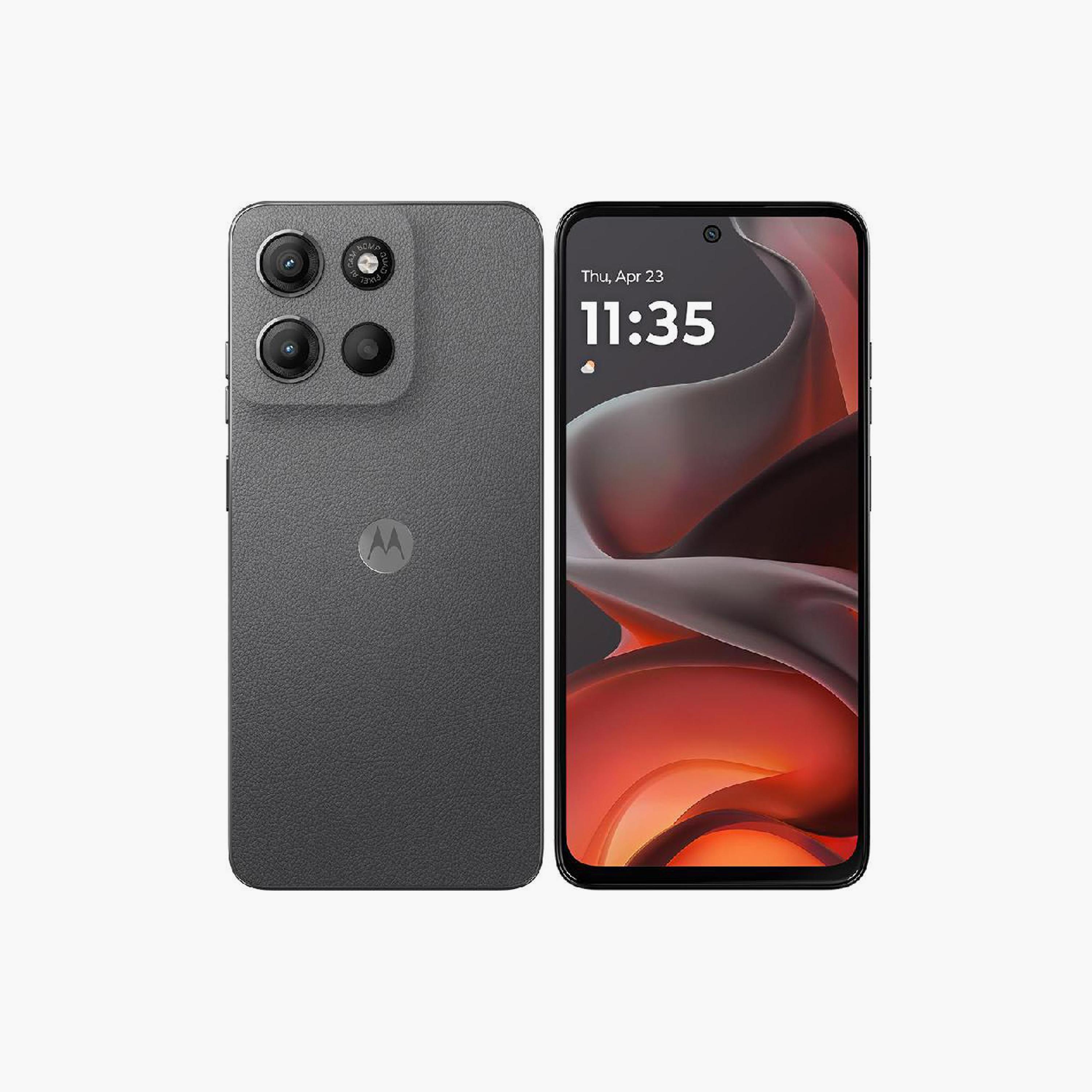 موتورولا موتو جي 15 (4G) - رمادي جاذبي - 8 جيجا/256 جيجا - 6.72 بوصة | PB6F0017AE-electronics-phones-image-1