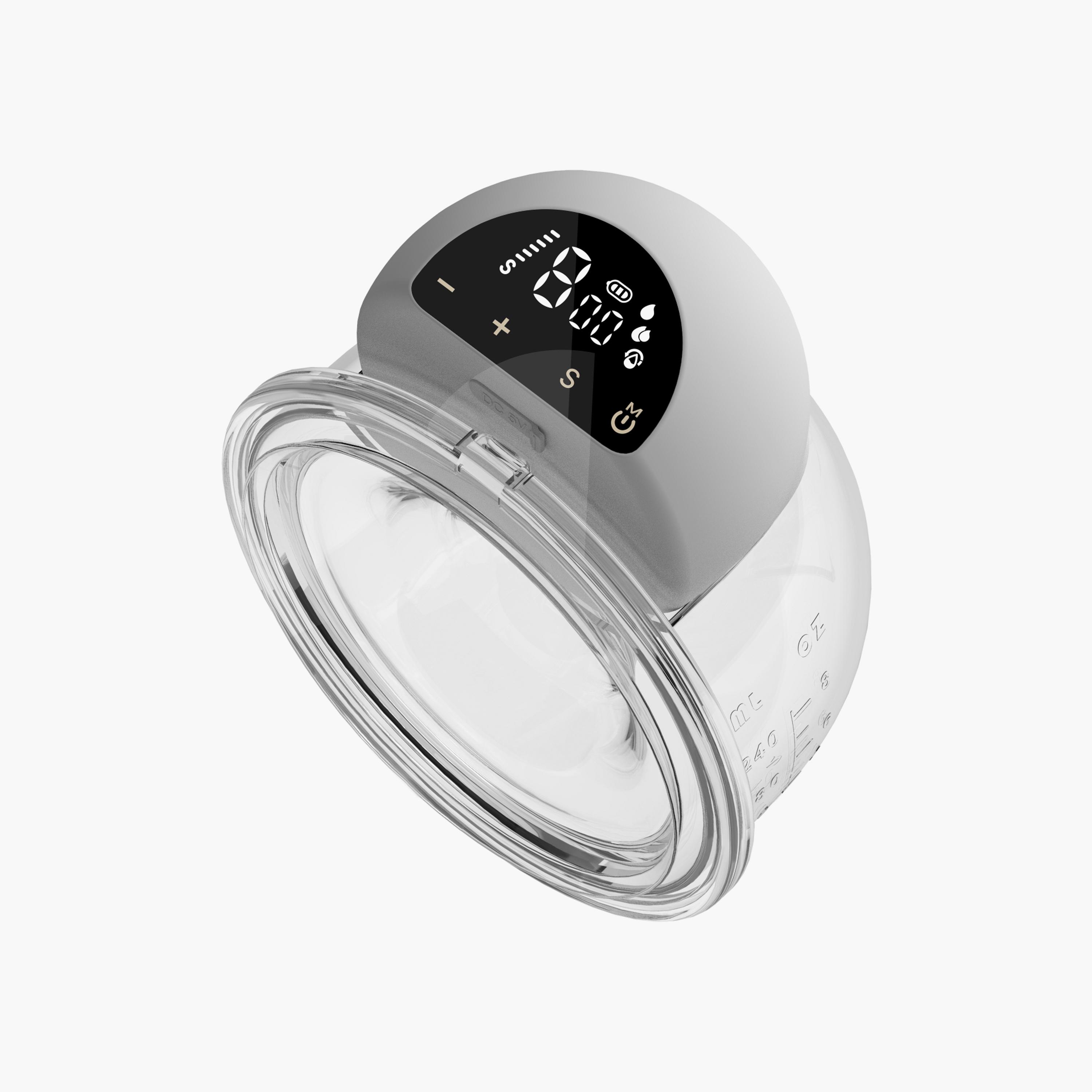 Doopser Wireless Hands Free Electric Wearable Breast Pump with Speed Control Function - 240 ml-baby-feeding-breastfeedingandcare-image-1