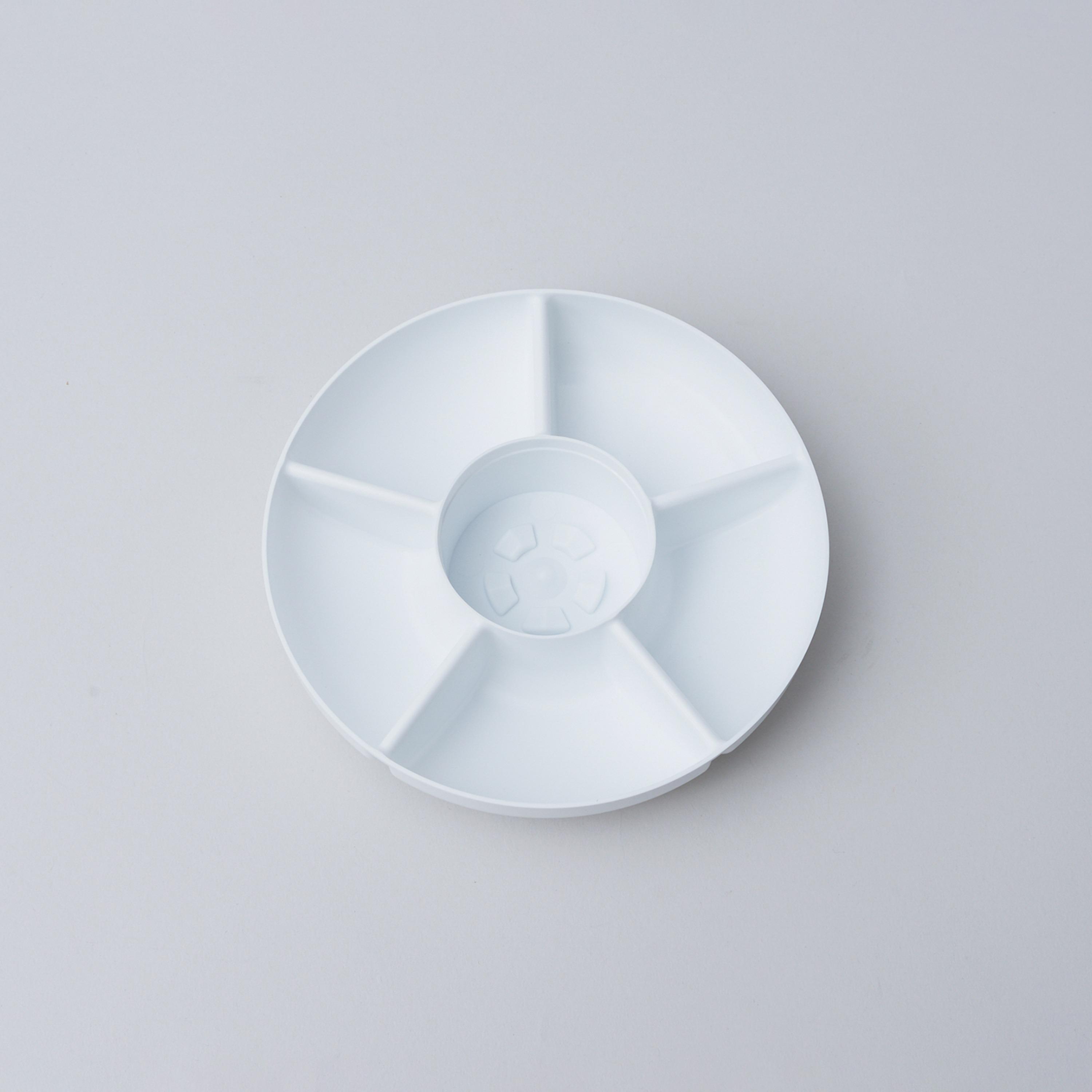 Gobe 5-Compartment BPA Free Snacks Spinner Container-school-lunchessentials-lunchboxes-image-4