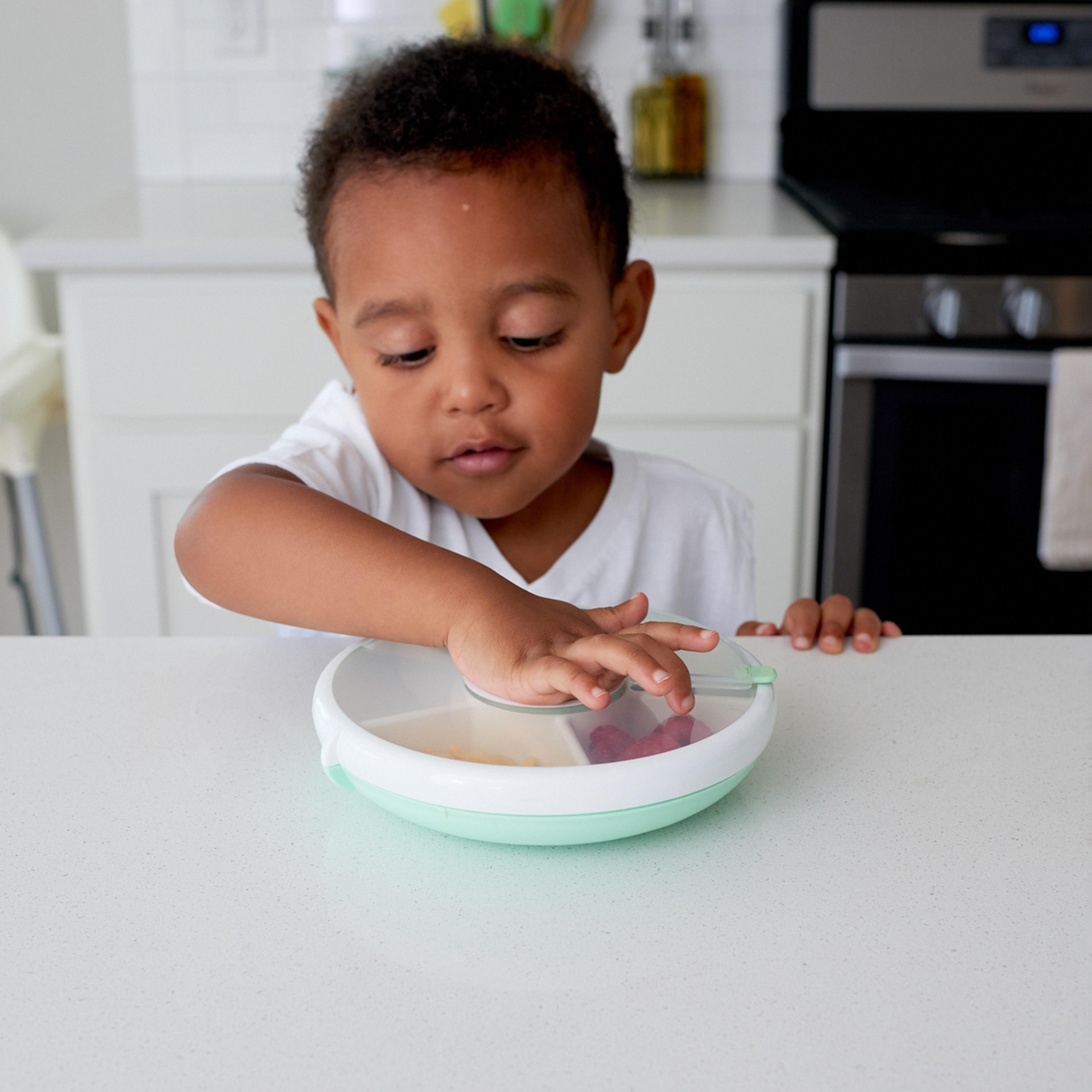 Gobe 5-Compartment BPA Free Snacks Spinner Container-school-lunchessentials-lunchboxes-image-8