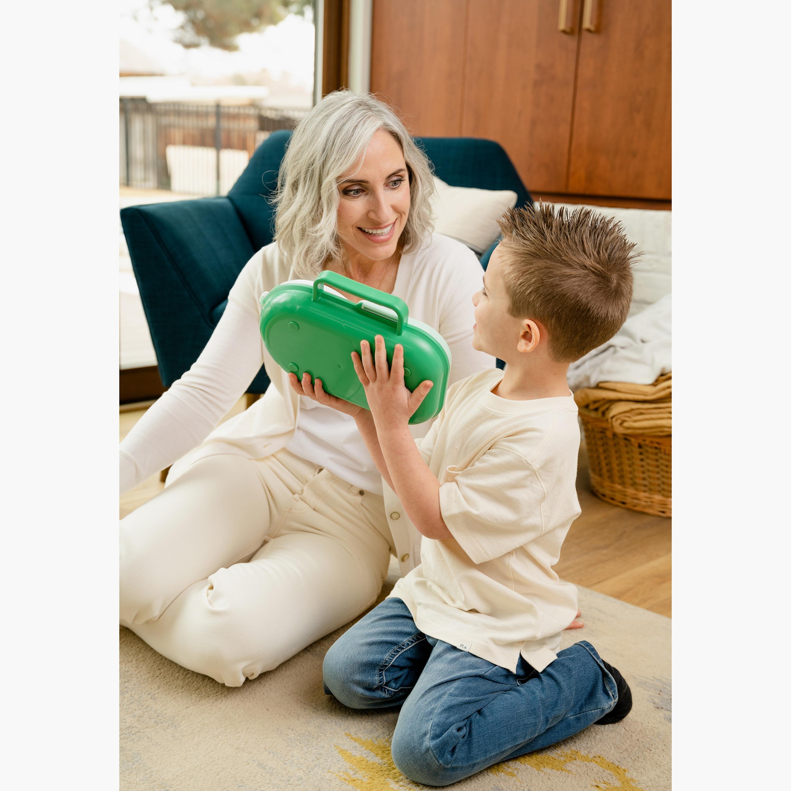 Gobe BPA Free Lunch Box with Small Snacks Spinner-school-lunchessentials-lunchboxes-image-5