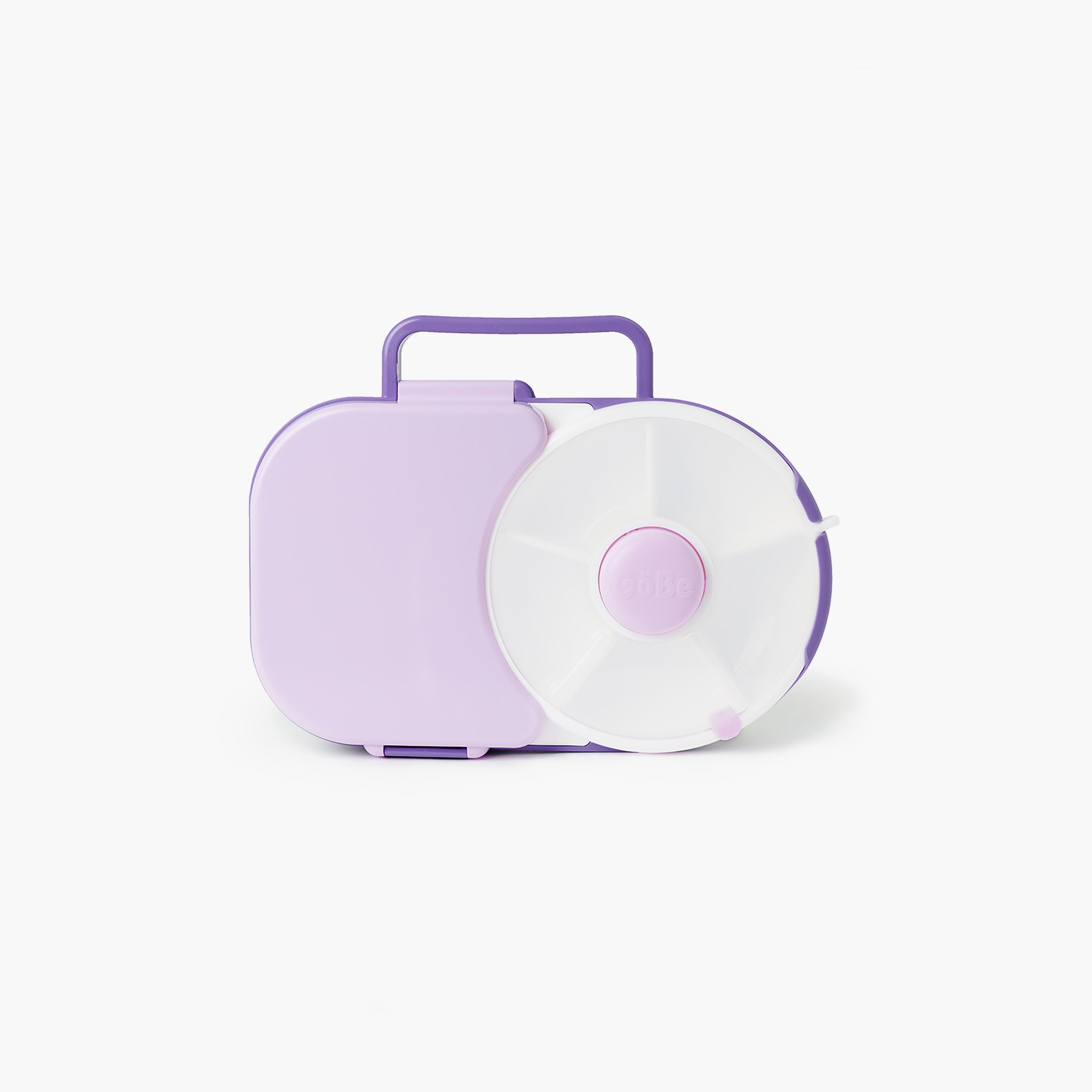 Gobe BPA Free Lunch Box with Small Snacks Spinner-school-lunchessentials-lunchboxes-image-1