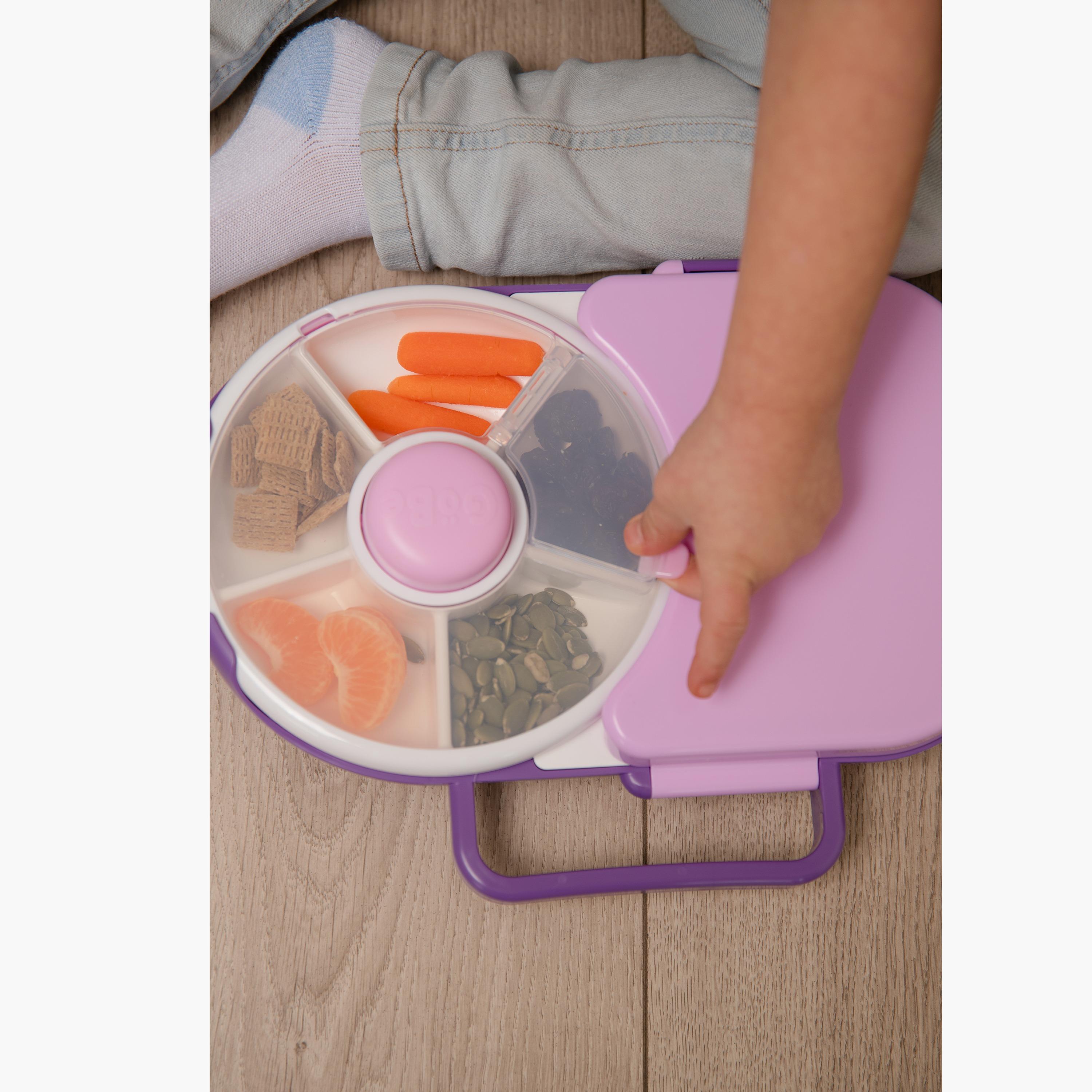 Gobe BPA Free Lunch Box with Small Snacks Spinner-school-lunchessentials-lunchboxes-image-4