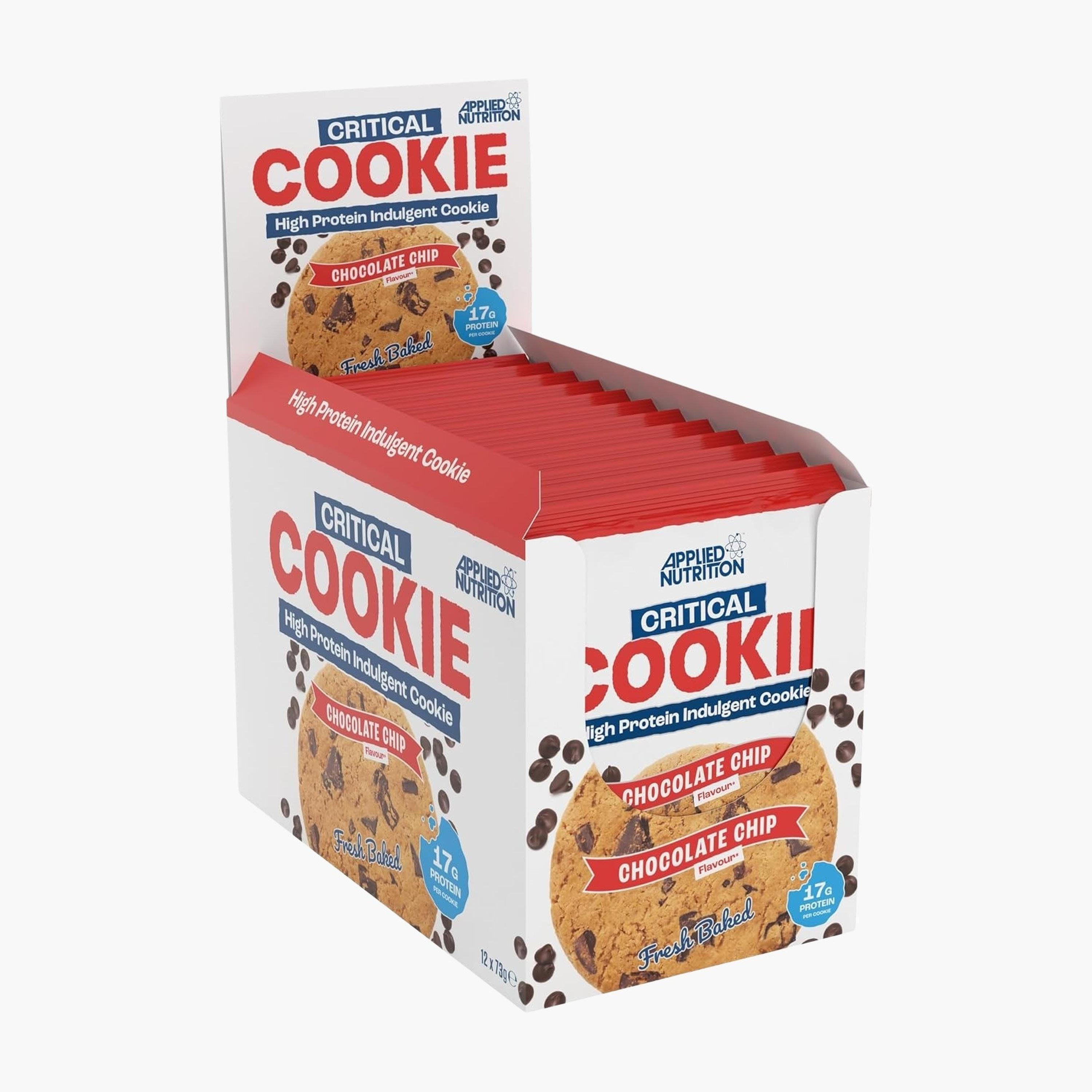 Applied Nutrition Critical Cookie Chocolate Chip (Box)-sports-nutrition-proteinbarssnacks-image-1