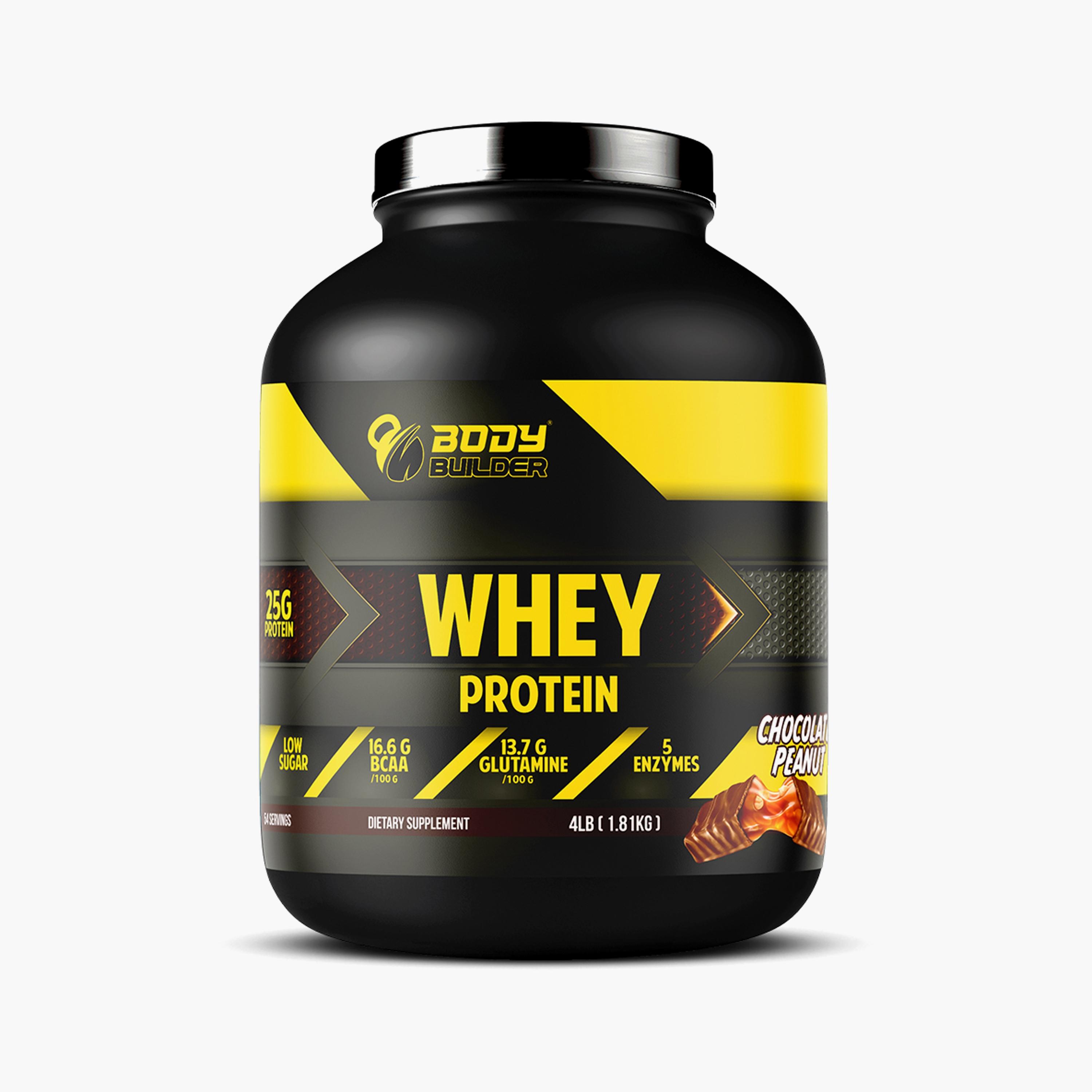 Buy Body Builder Whey Protein Chocolate Peanut 4 lb Online ...