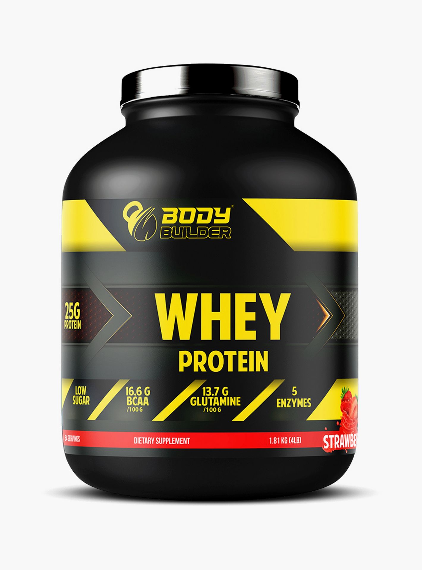 Body Builder Whey Protein Juicy Strawberry 4 lb-sports-nutrition-proteins-image-1