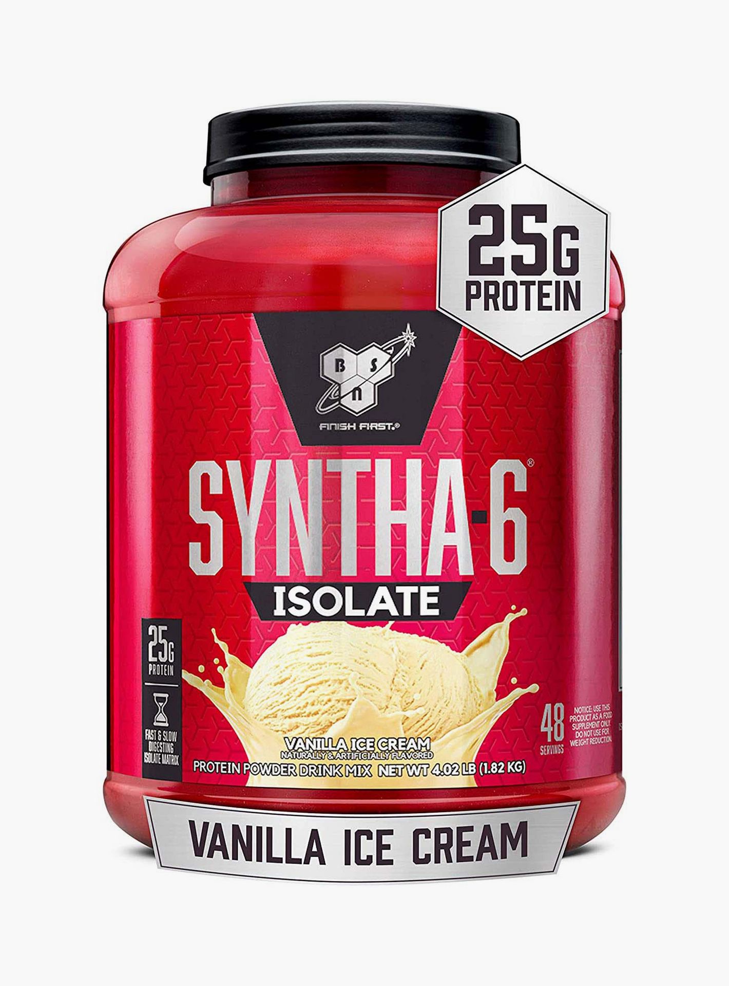 BSN Syntha 6 Isolate Vanilla Ice Cream 4 lb-sports-nutrition-proteins-image-1