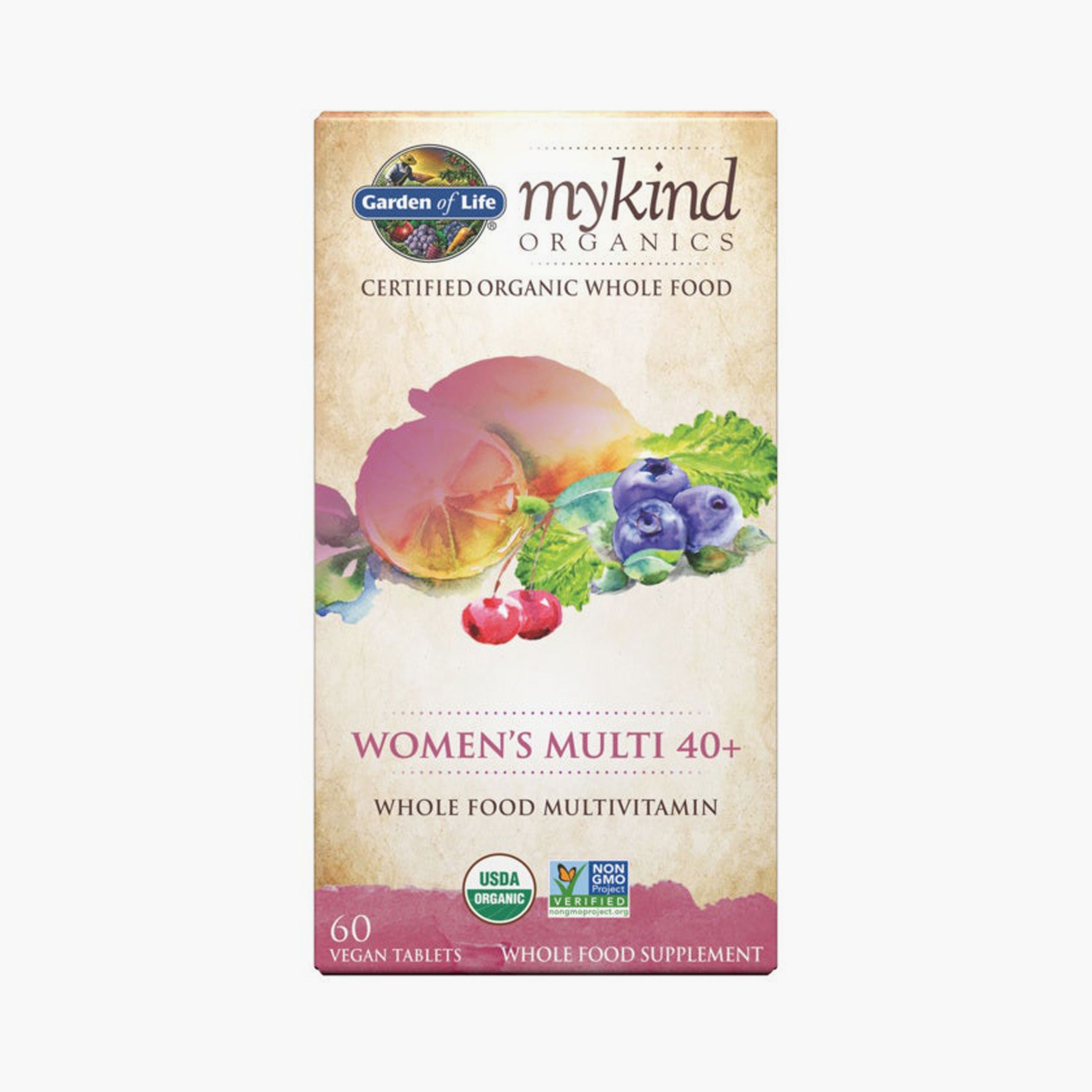 Garden Of Life +40 Women Multivitamin 60 Veggie Tablets-sports-nutrition-vitaminshealthsupplements-image-1