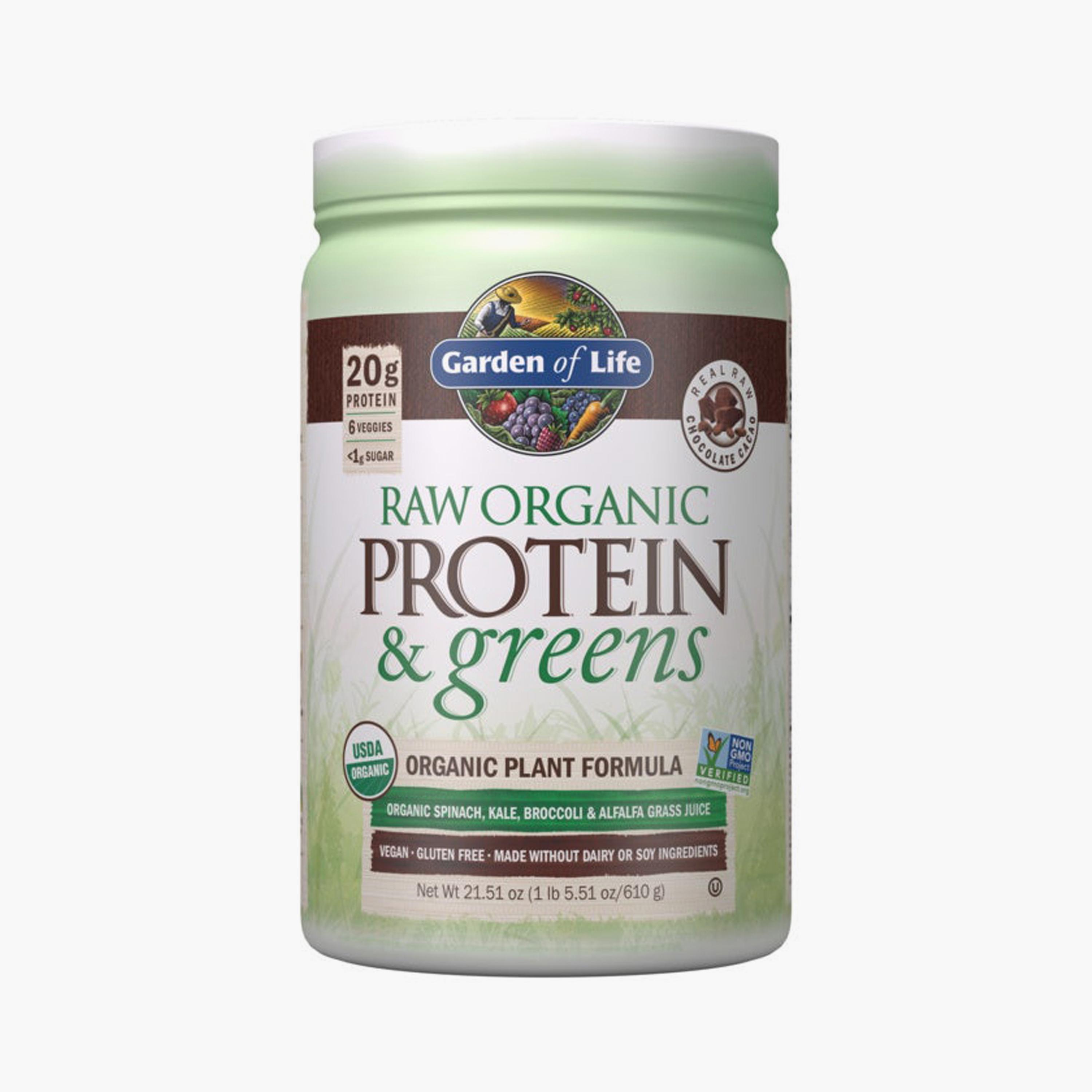 Garden Of Life Raw Protein & Greens Chocolate 1Lb-sports-nutrition-proteins-image-1