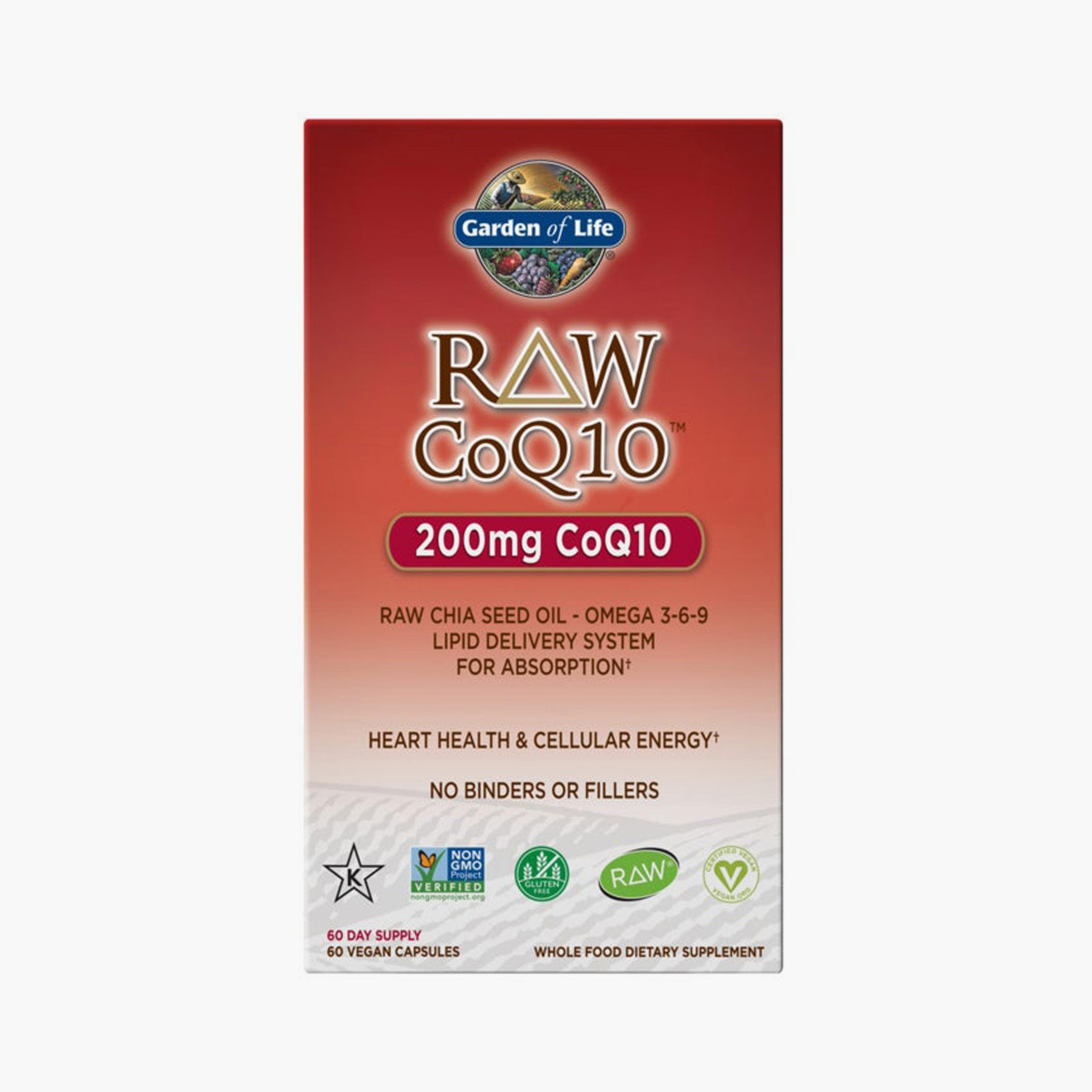 Garden Of Life Raw Coq10 60 Veggie Capsules 200 Mg-sports-nutrition-vitaminshealthsupplements-image-1