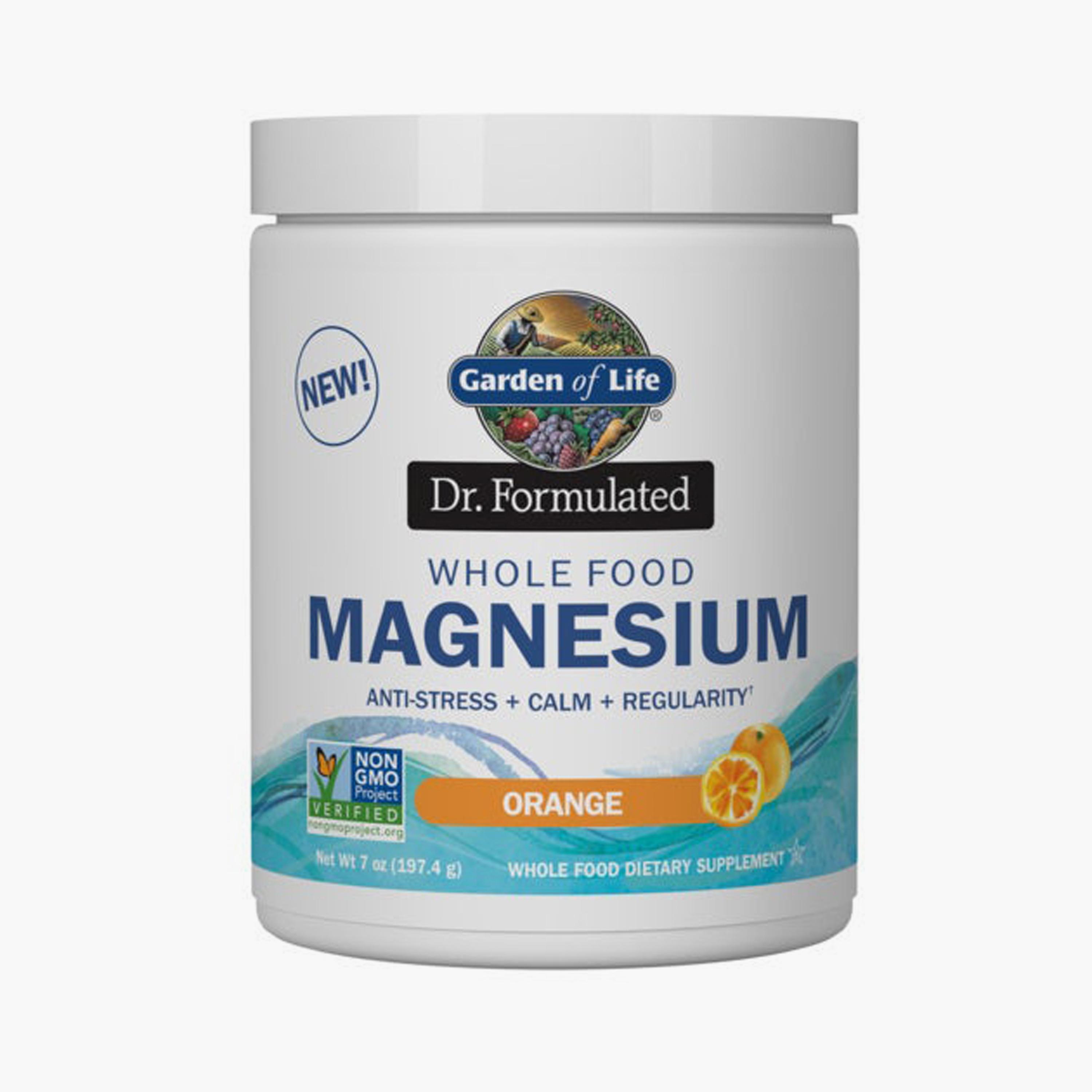 Garden Of Life Dr Formulated Magnesium Powder Orange 198 gm-sports-nutrition-vitaminshealthsupplements-image-1