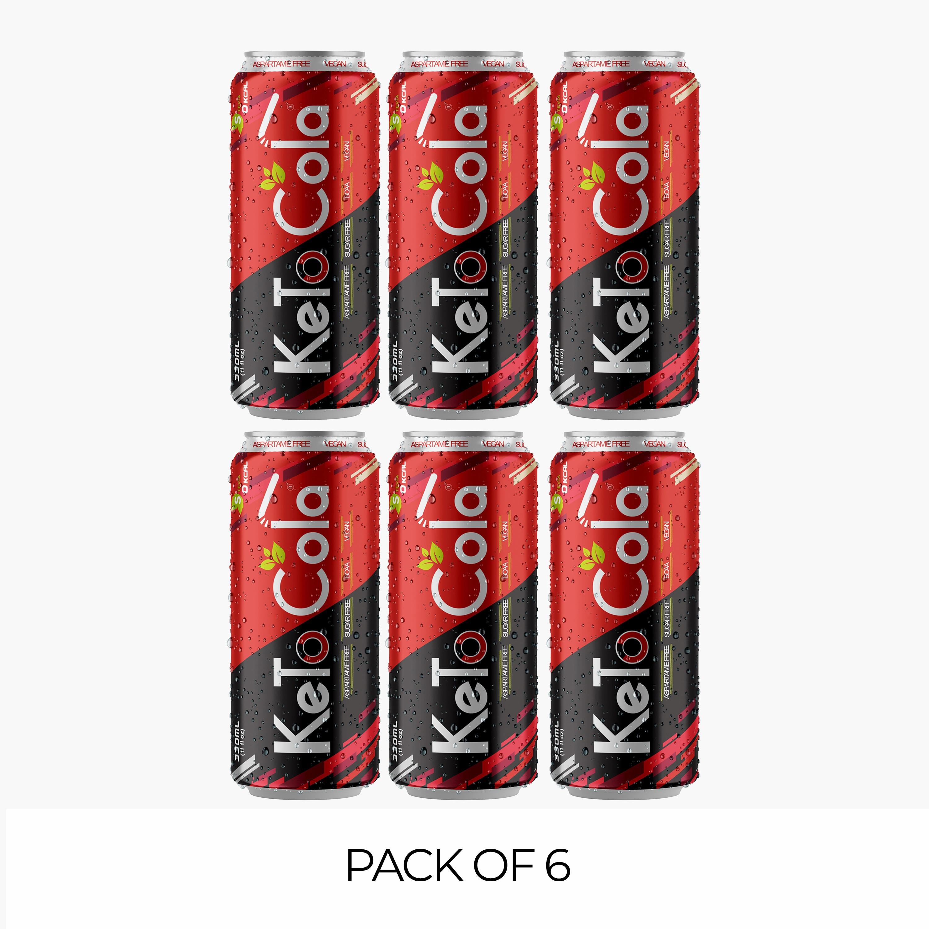 Laperva Keto Cola - Pack of 6-sports-nutrition-proteinbarssnacks-image-1