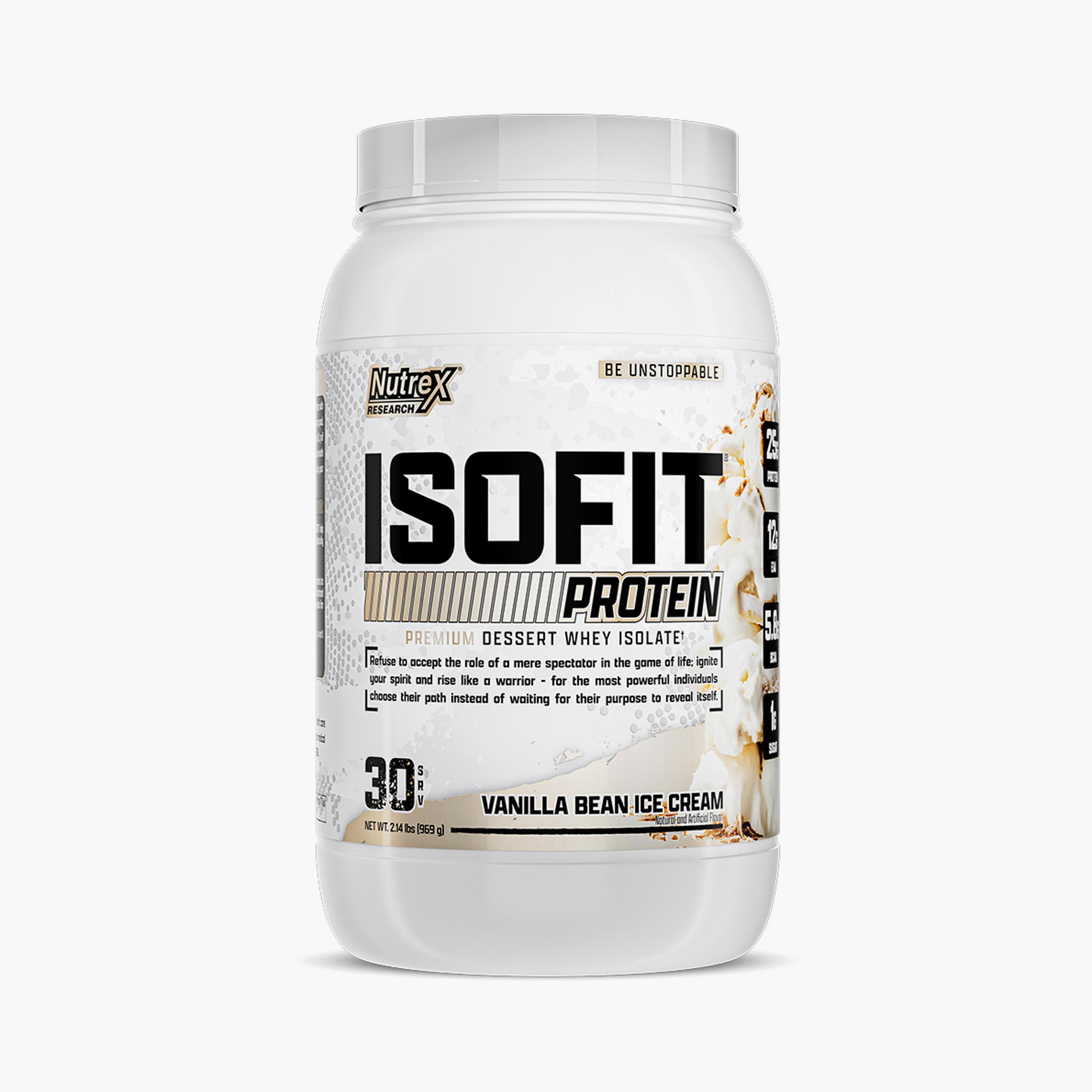 Nutrex Research Isofit Vanilla Bean Ice Cream 2 lb-sports-nutrition-proteins-image-1