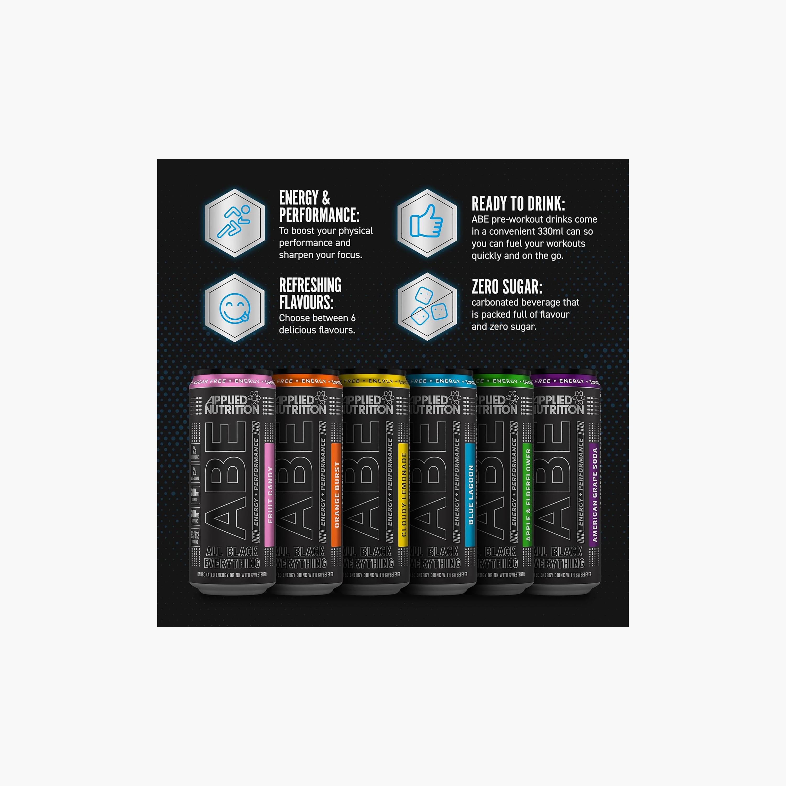 Applied Nutrition ABE Ultimate Pre Workout Drink Fruit Candy - Pack of 12-sports-nutrition-prepostworkout-image-3