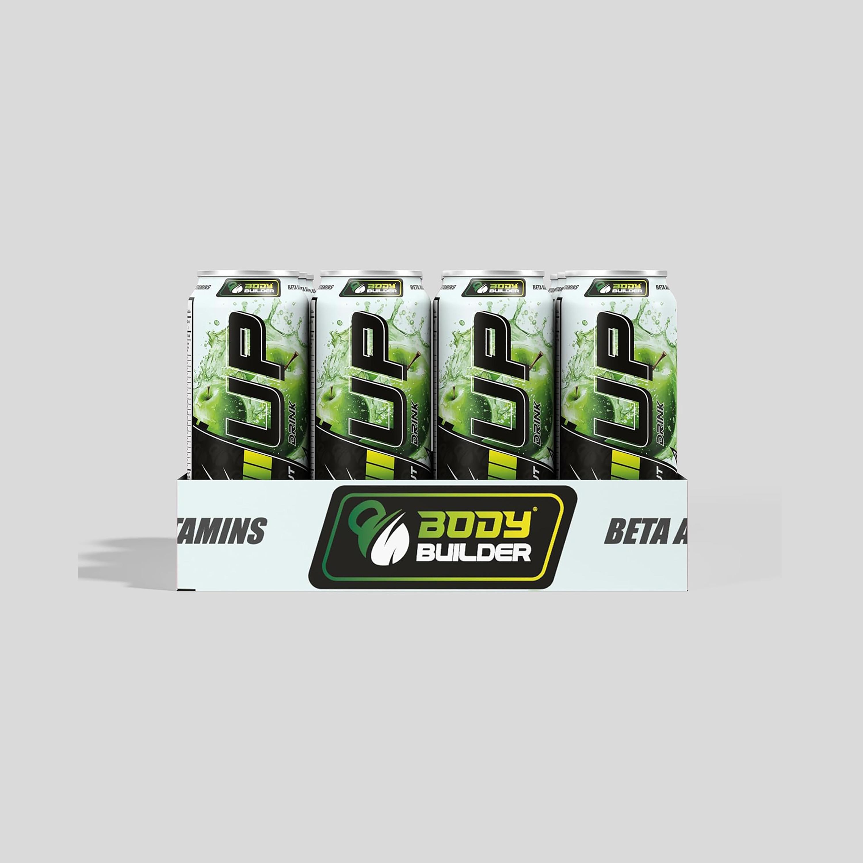 بودي بيلدر بي-أب تفاح 330 مل - عبوة من 12 قطعة-sports-nutrition-prepostworkout-image-2