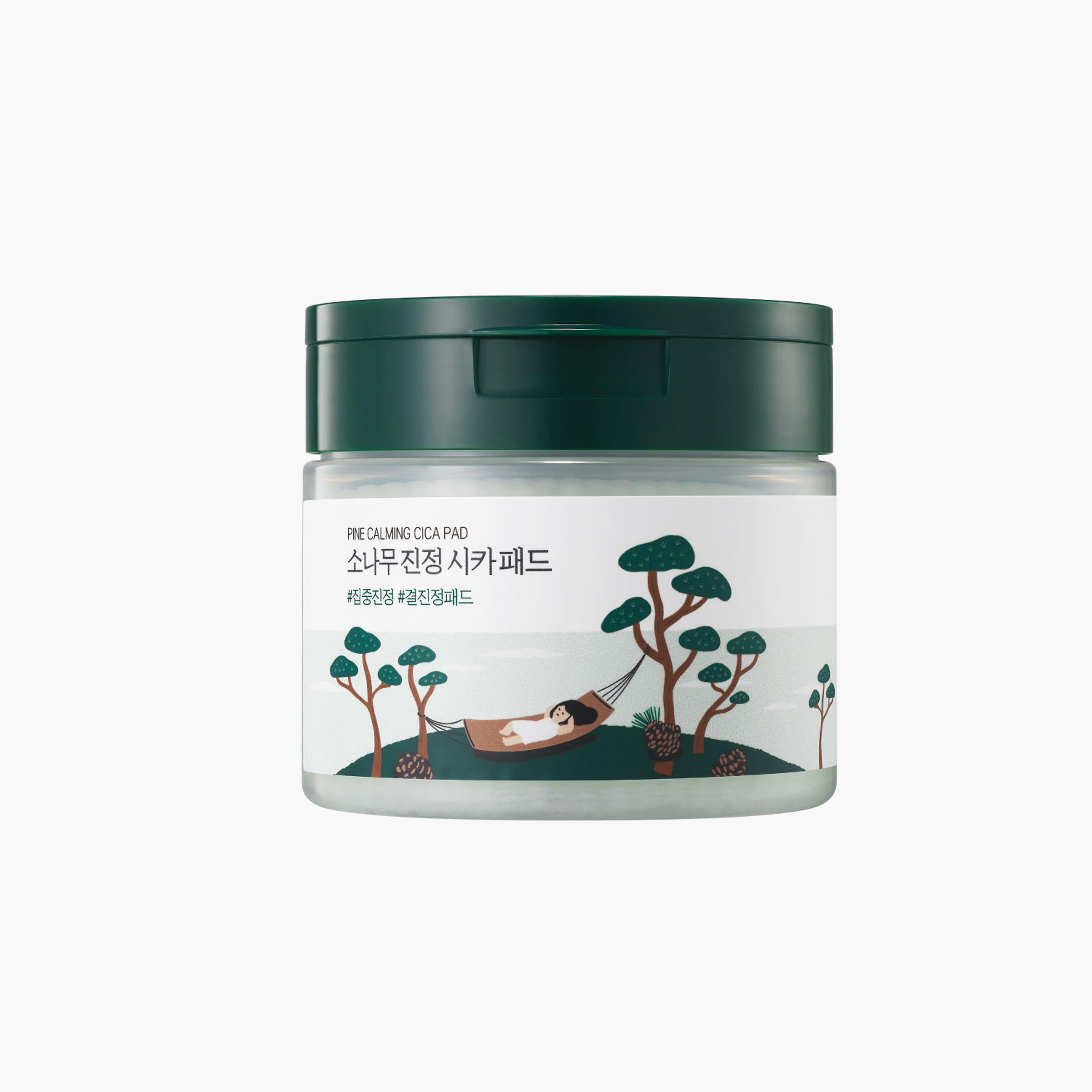 Roundlab Lab Pine Calming Cica Pad - 50 Pieces-beautyandpersonalcare-skin-cleansers-tonerandmists-image-1