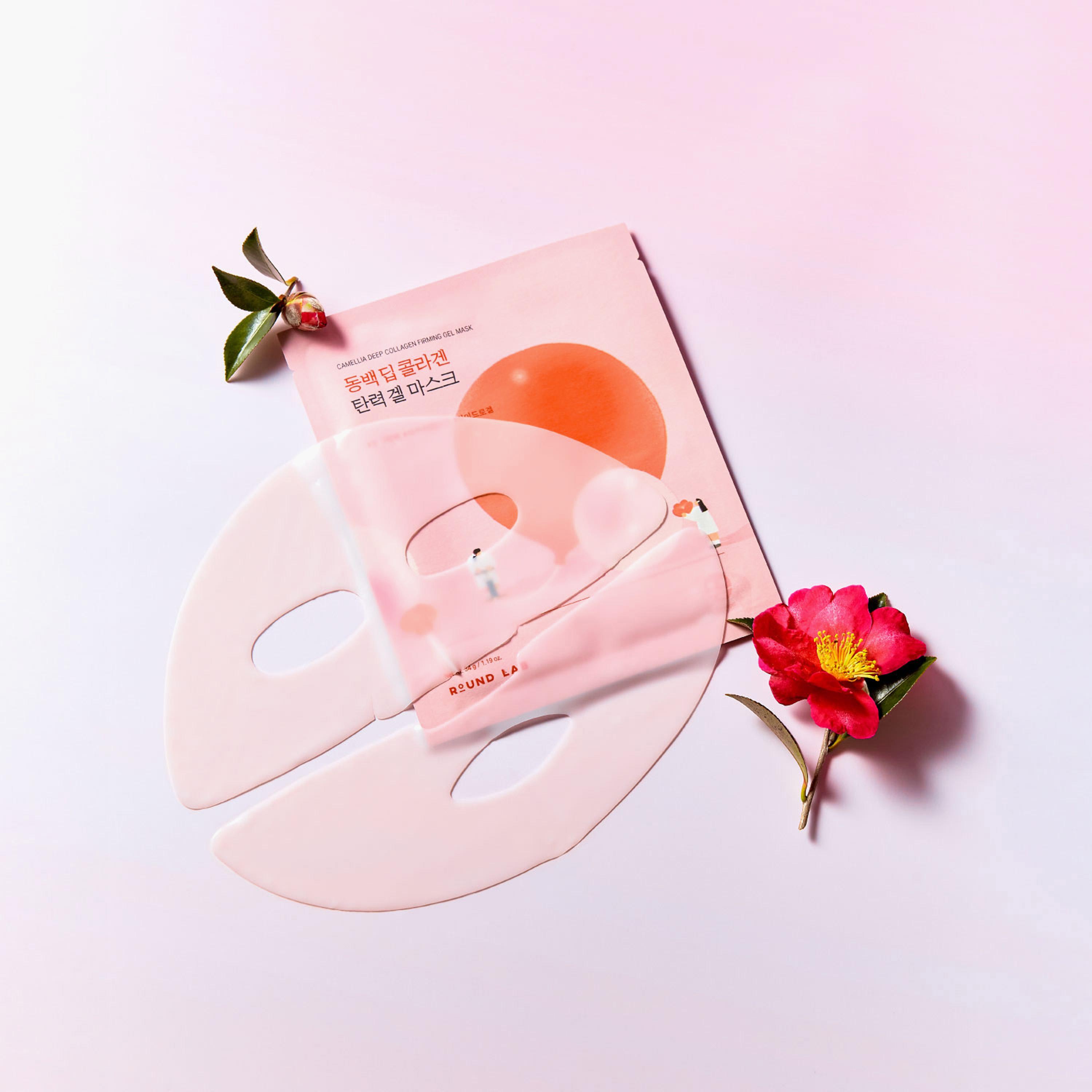 قناع جل كولاجين لتماسك عميق كاميليا من راوندلاب - 34 جم-beautyandpersonalcare-kbeauty-skin-masks-sheetmask-image-2