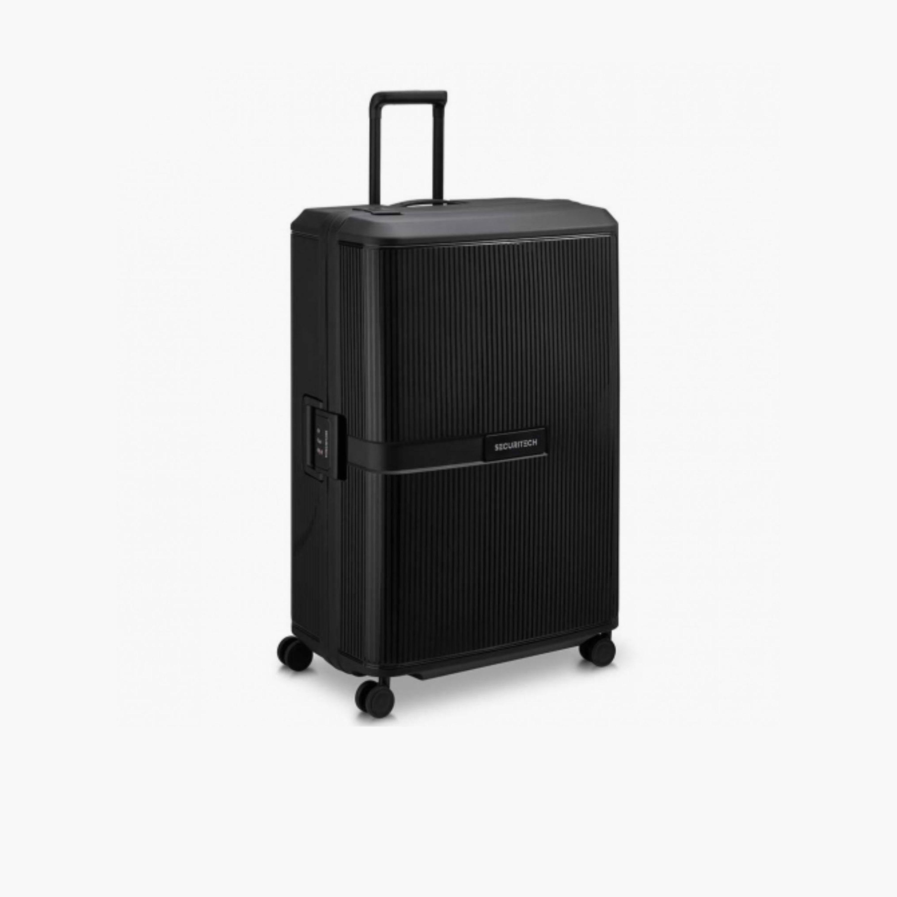 Delsey Paris Stone 82 CM Large Check-in Polypropylene Hard Sided 4-Wheeler Spinner Trolley Bag with TSA Combination Lock-travel-luggagesandbags-luggage-image-5