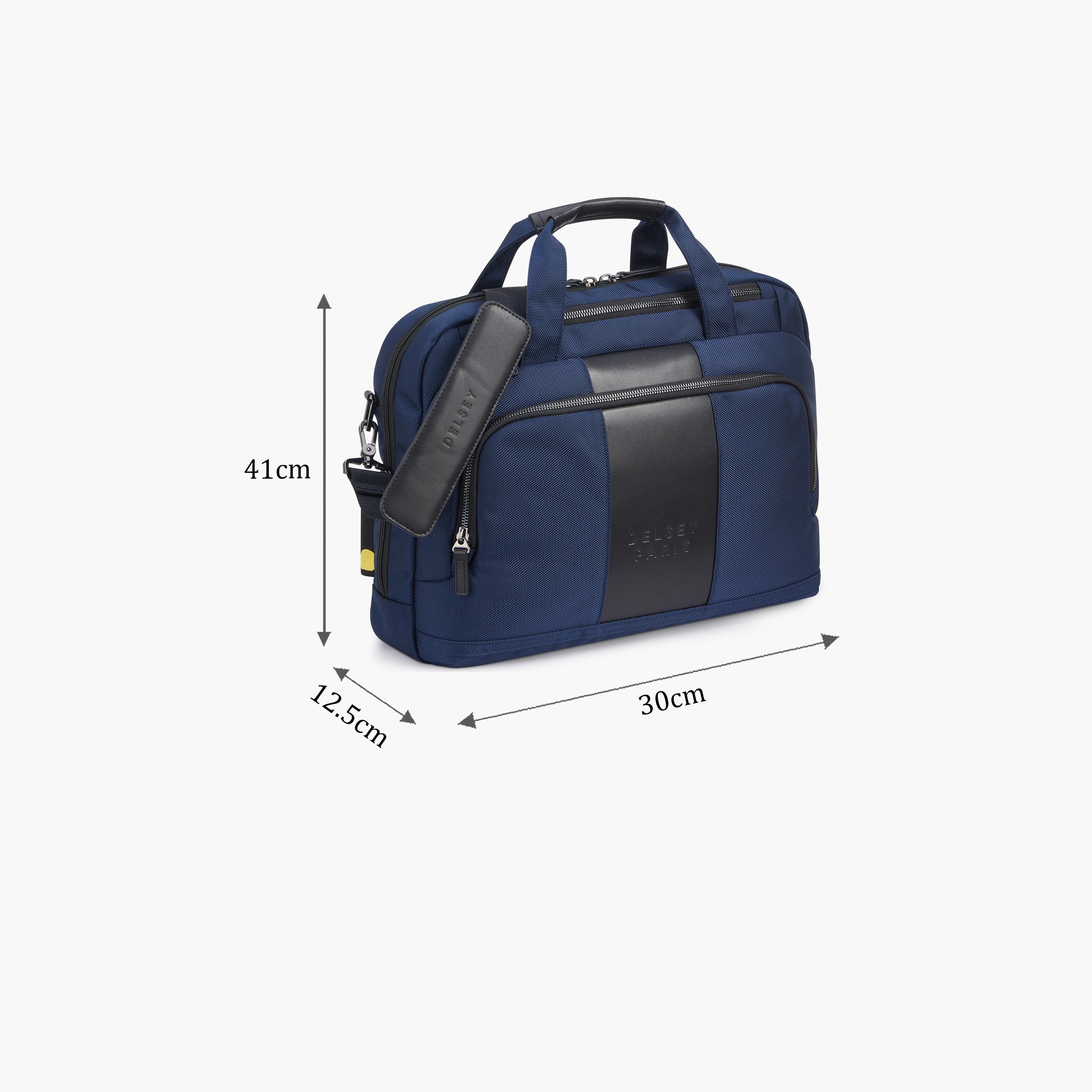 Delsey 15L Laptop Bag with Detachable Strap | 335728-men-bags-image-2