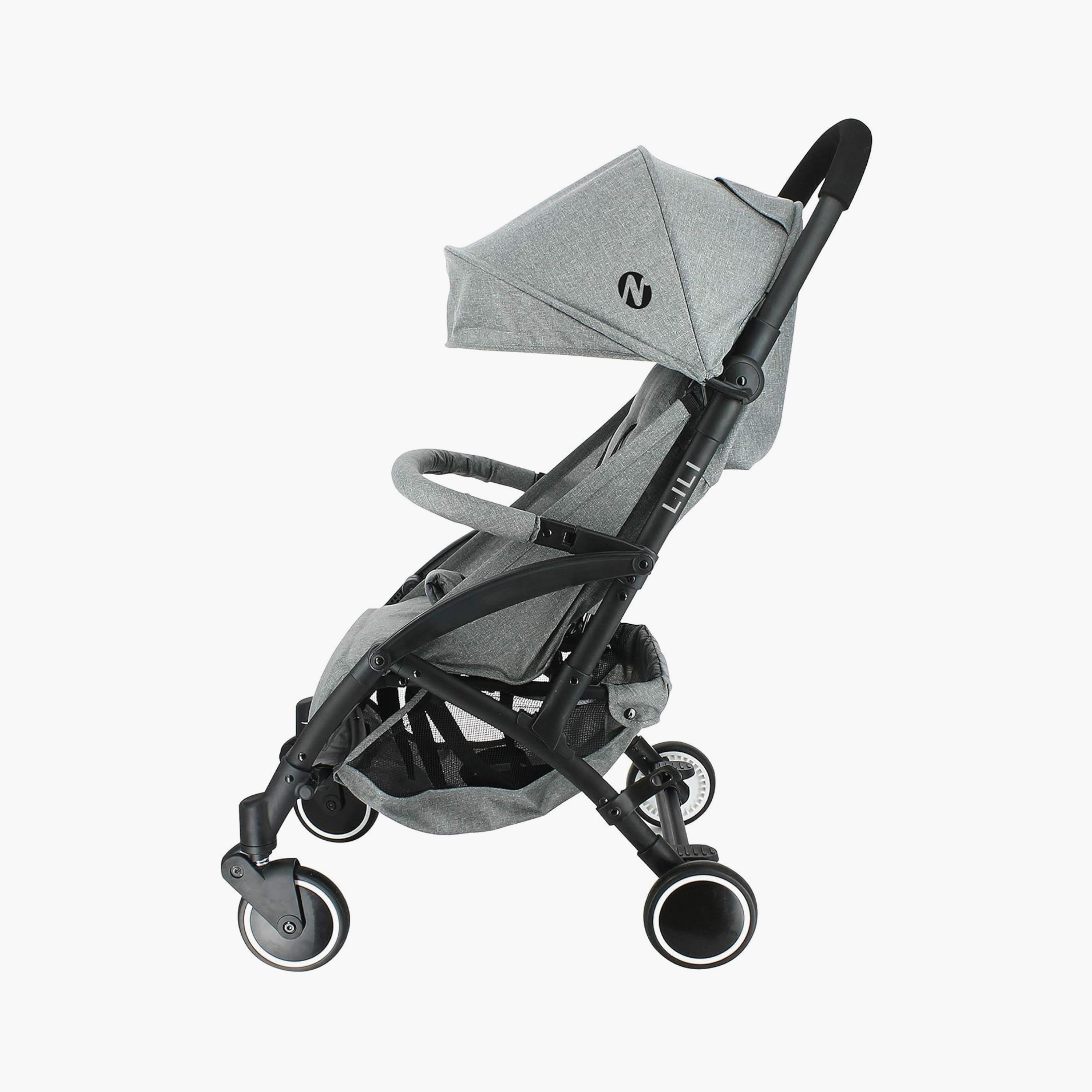 عربة أطفال نانيا ليلي المدمجة وخفيفة الوزن - رمادية - 0-15 كجم-baby-gear-strollersandprams-strollers-image-4