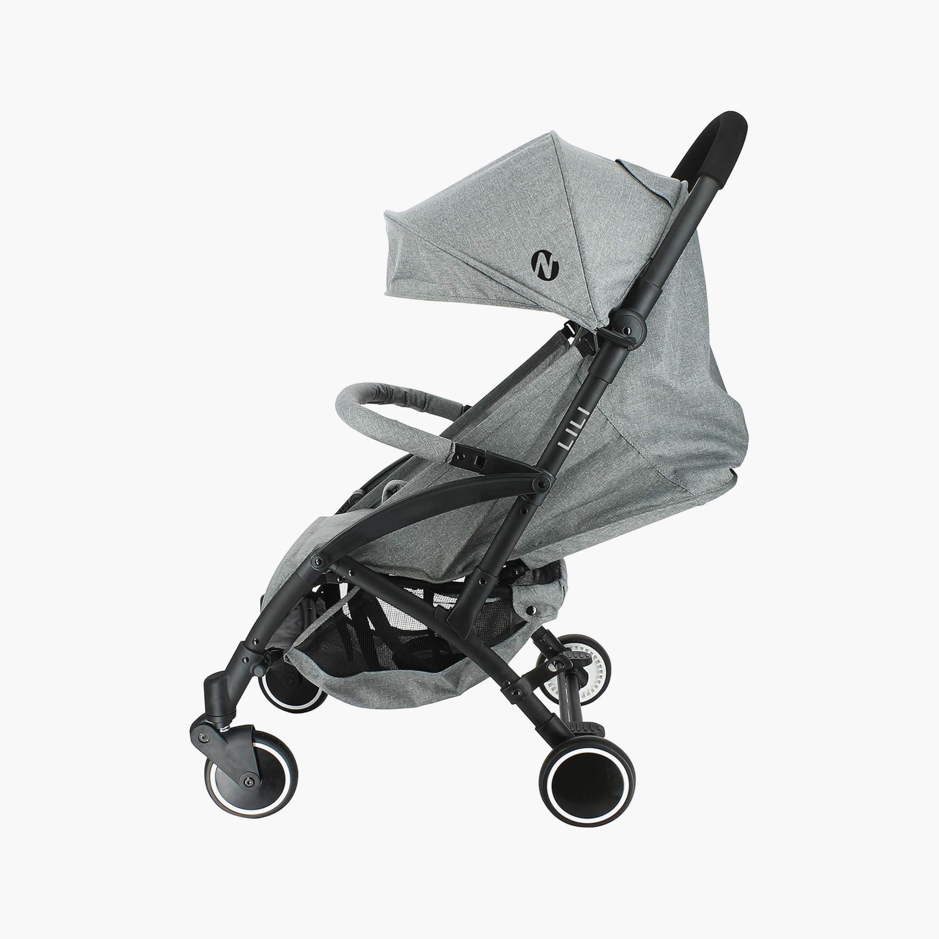عربة أطفال نانيا ليلي المدمجة وخفيفة الوزن - رمادية - 0-15 كجم-baby-gear-strollersandprams-strollers-image-5