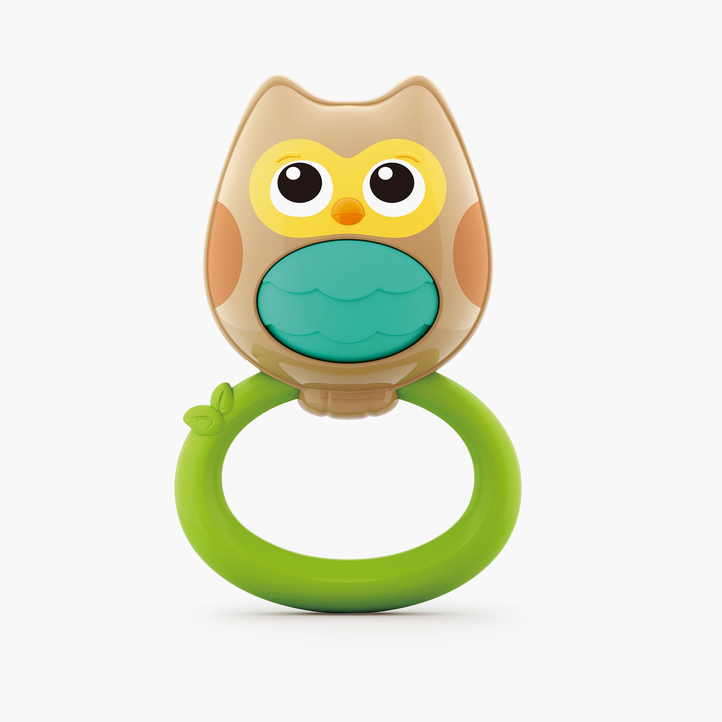 Hola Owl Orchestra Rattle Baby Teether Activity Toy - 3 Months+-toys-babyandtoddlertoys-rattlesandteethers-image-1