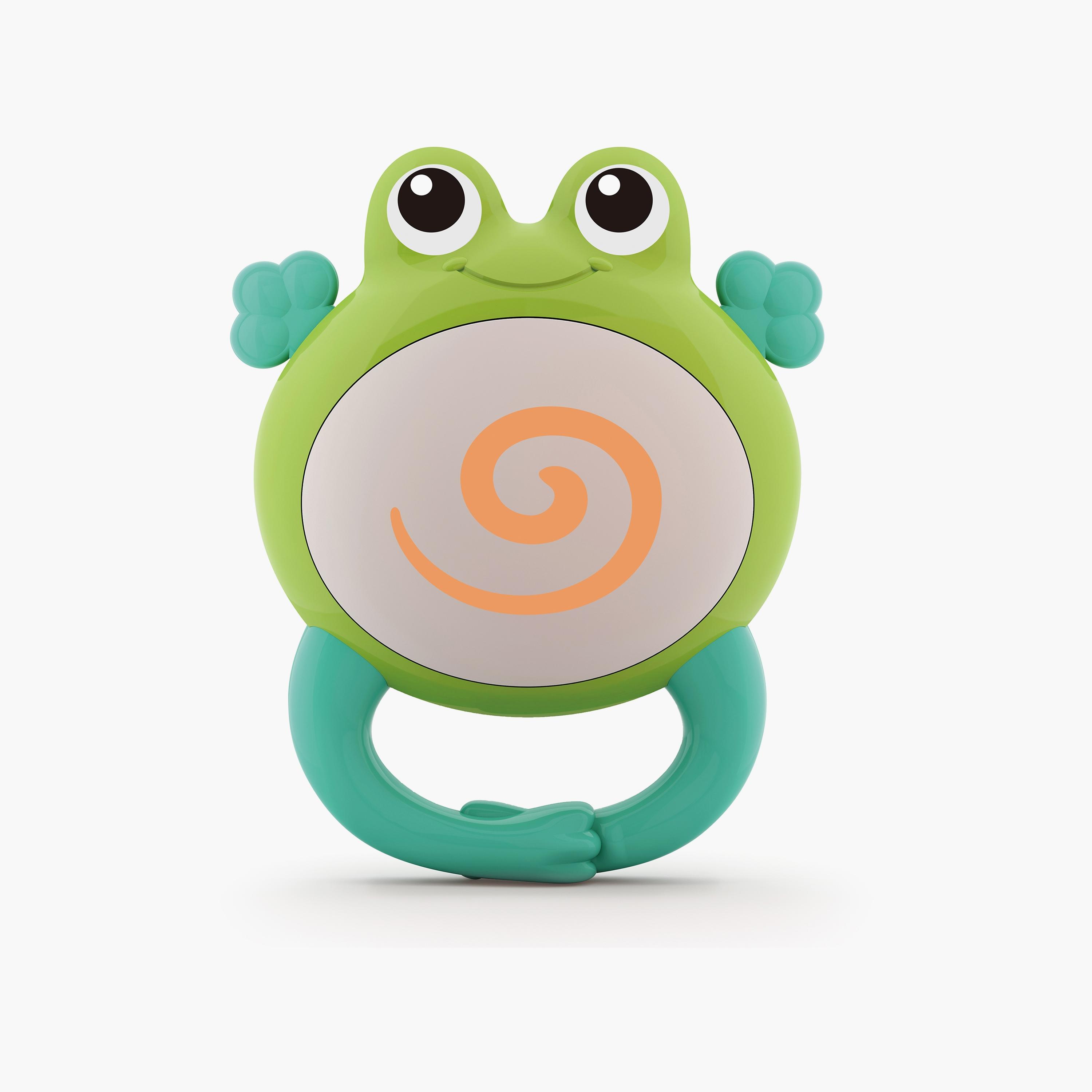 Hola Frog Orchestra Rattle Baby Teether Activity Toy - 3 Months+-toys-babyandtoddlertoys-rattlesandteethers-image-1