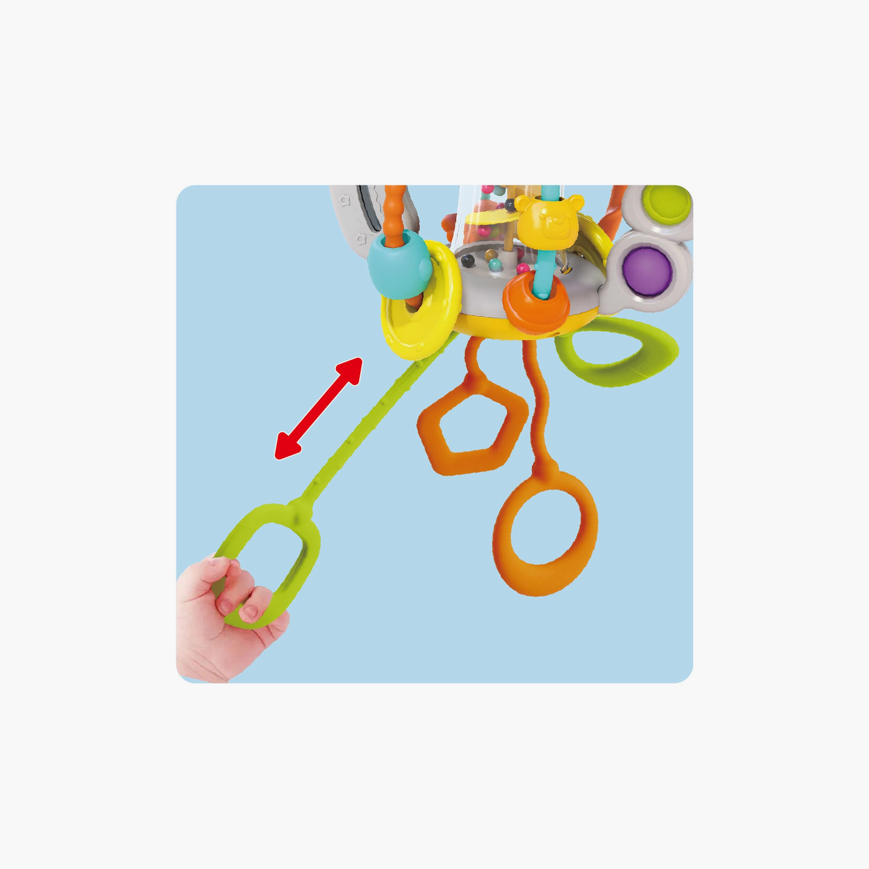 Hola Shake & Pull Busy Ball Interactive Toy for Toddlers - 6 Months+-toys-babyandtoddlertoys-learningtoys-image-4