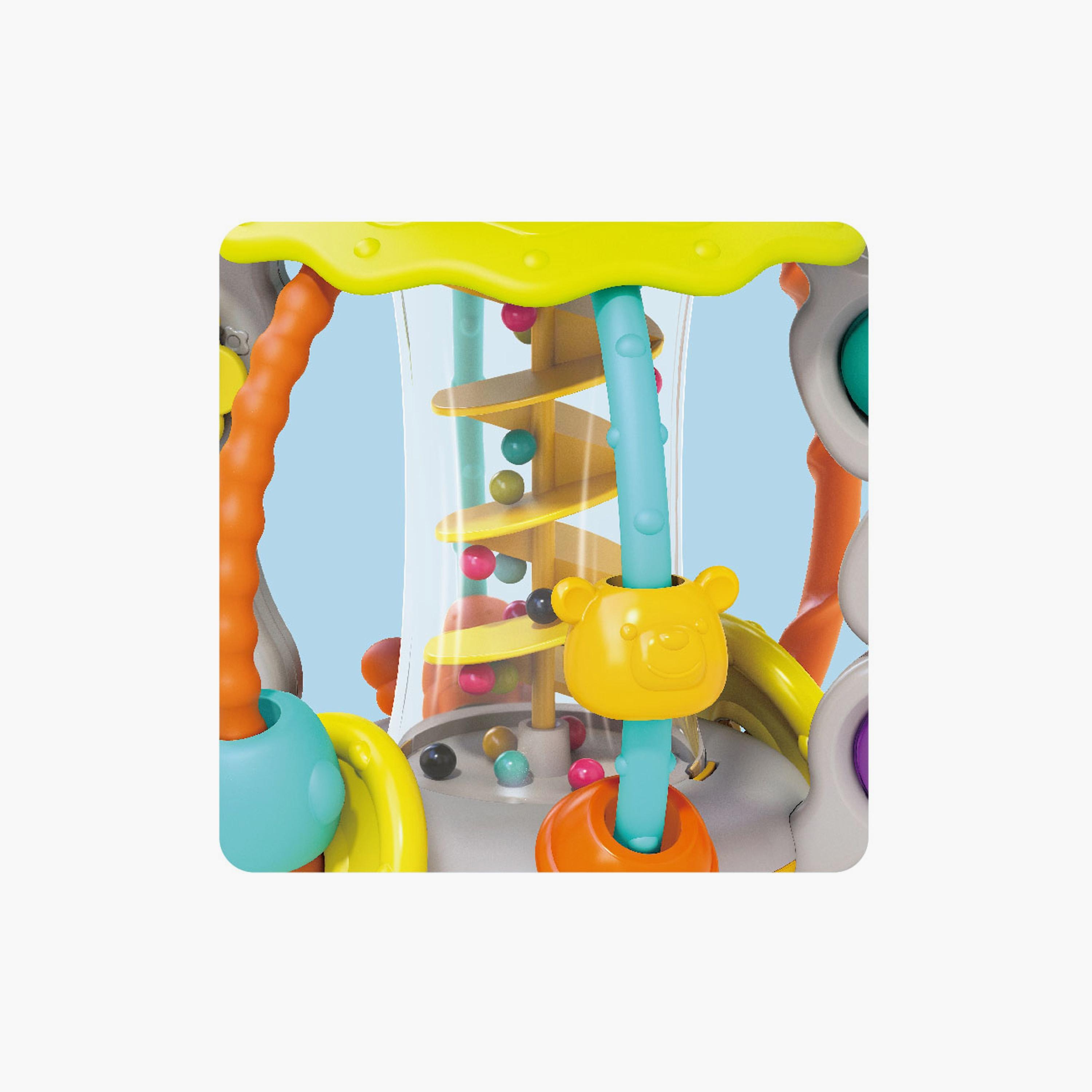 Hola Shake & Pull Busy Ball Interactive Toy for Toddlers - 6 Months+-toys-babyandtoddlertoys-learningtoys-image-5