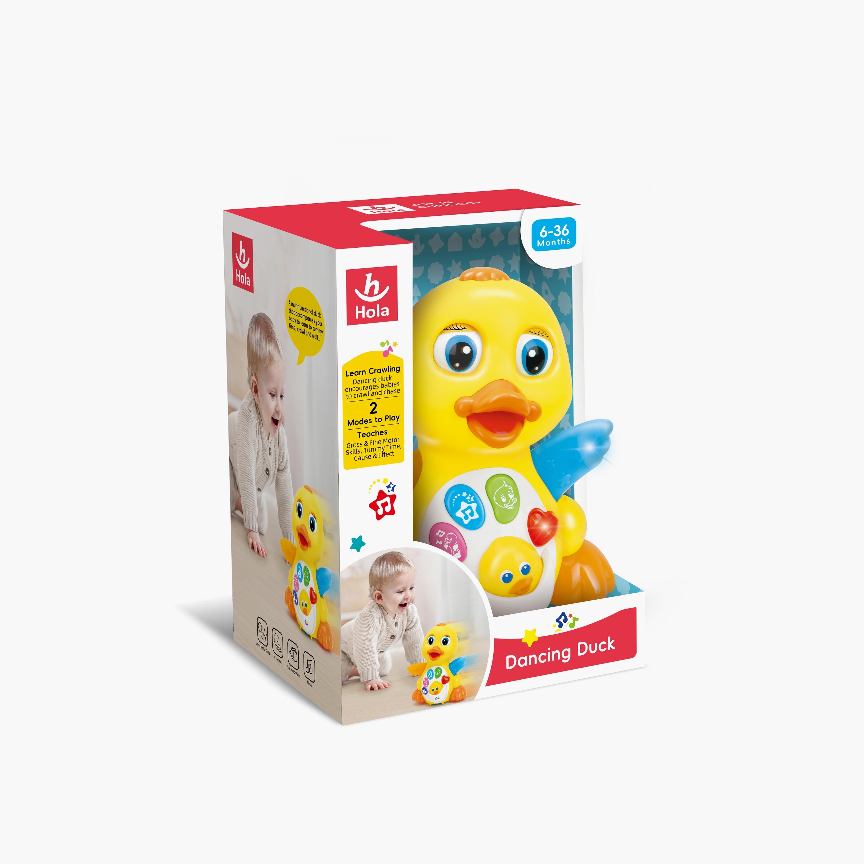 Hola Dancing Duck Interactive Toy with Music - 12 Months+-toys-babyandtoddlertoys-lightsandmusicaltoys-image-3