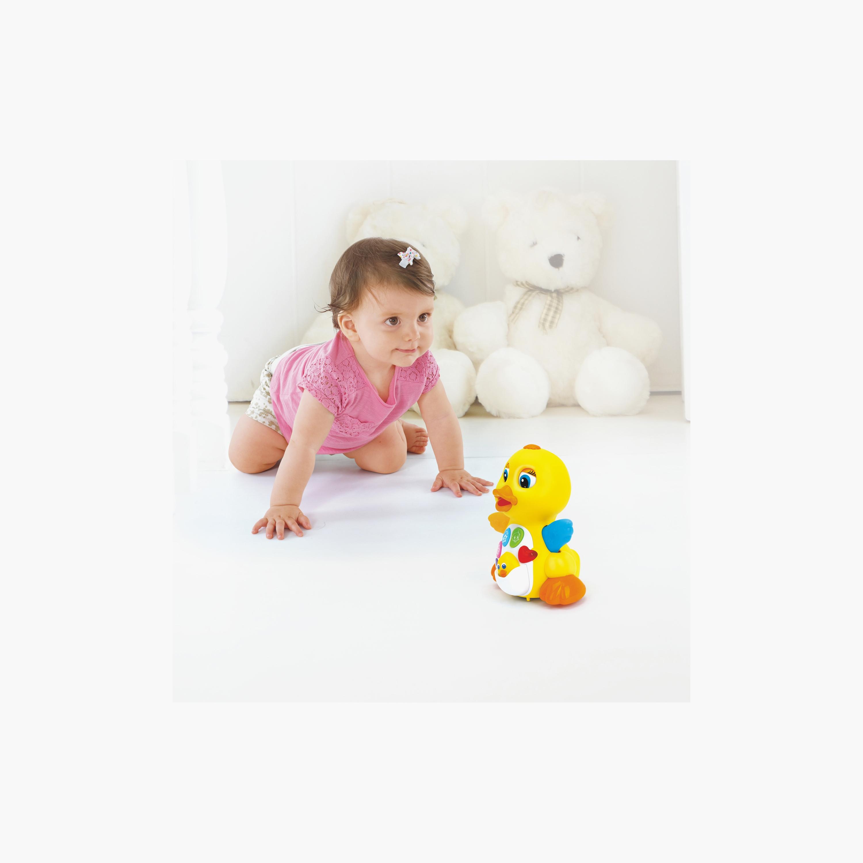 Hola Dancing Duck Interactive Toy with Music - 12 Months+-toys-babyandtoddlertoys-lightsandmusicaltoys-image-4