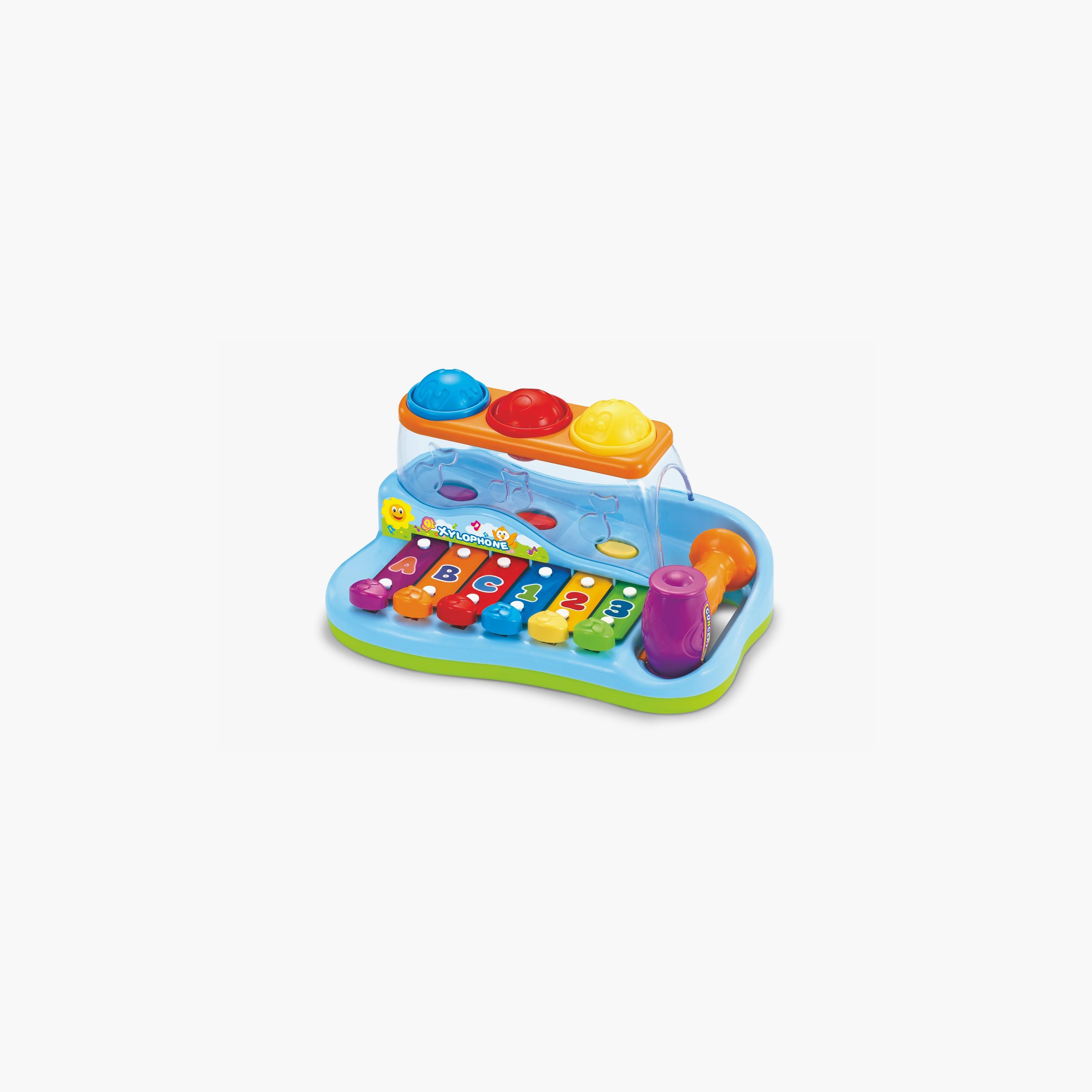 لعبة مونتيسوري 3 في 1 من مركز بوب آند بلاي للموسيقى - من عمر 18 شهرًا فما فوق-toys-babyandtoddlertoys-lightsandmusicaltoys-image-1