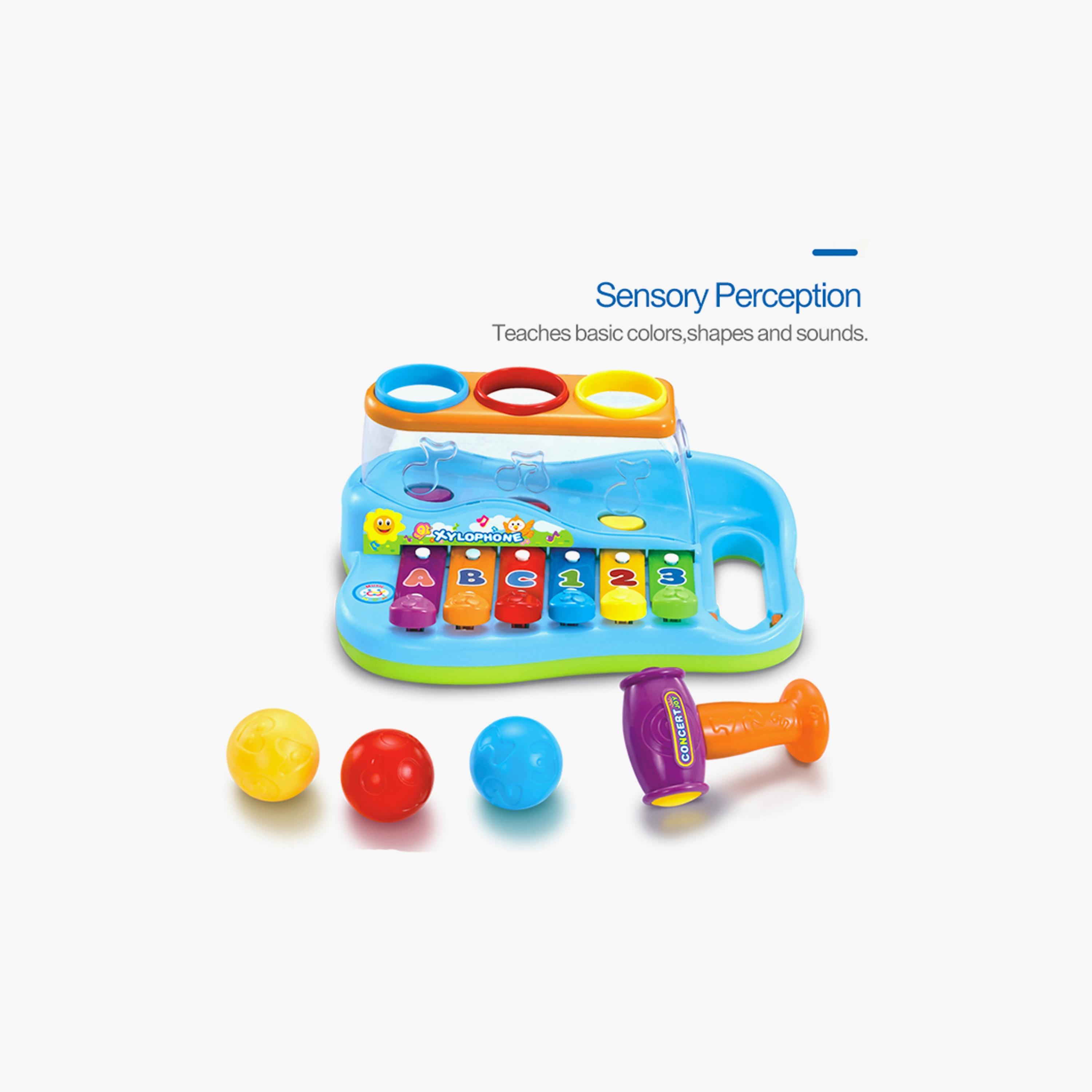 لعبة مونتيسوري 3 في 1 من مركز بوب آند بلاي للموسيقى - من عمر 18 شهرًا فما فوق-toys-babyandtoddlertoys-lightsandmusicaltoys-image-3