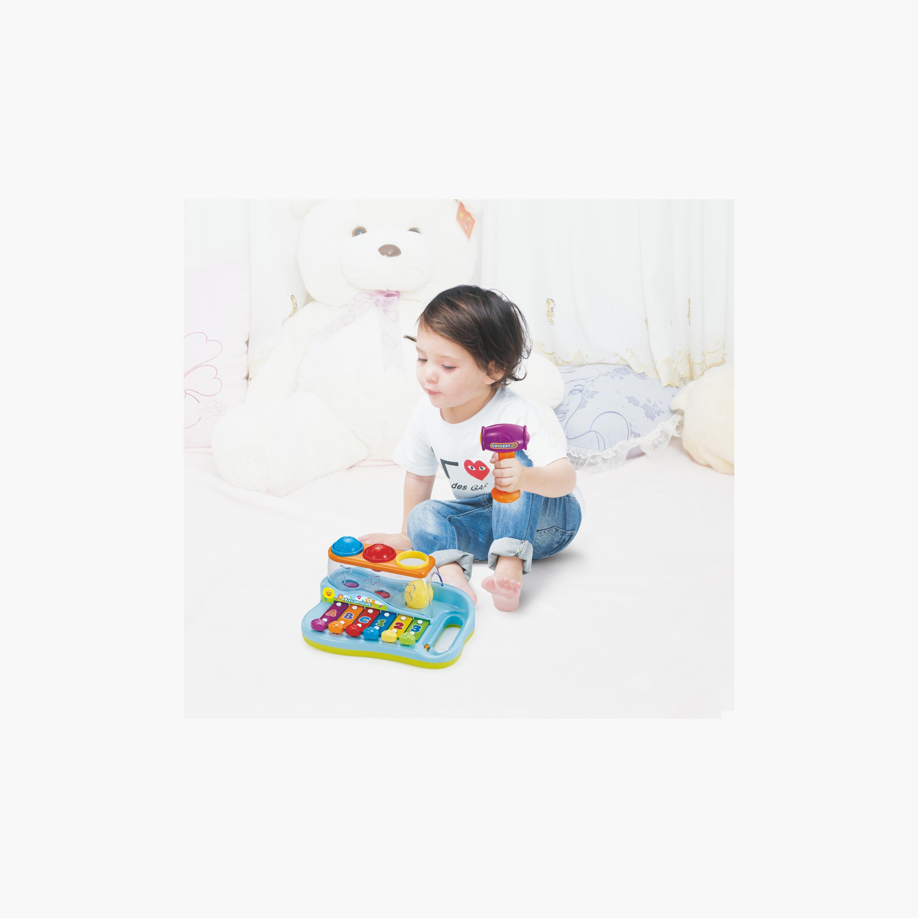 لعبة مونتيسوري 3 في 1 من مركز بوب آند بلاي للموسيقى - من عمر 18 شهرًا فما فوق-toys-babyandtoddlertoys-lightsandmusicaltoys-image-6