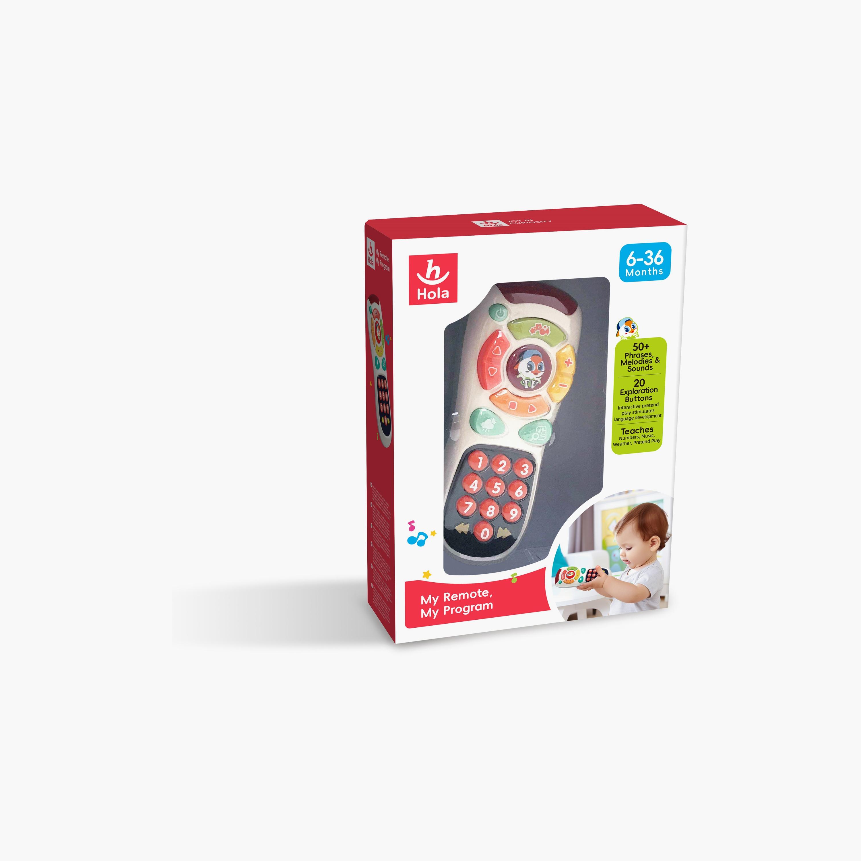 لعبة هولا ماي ريموت التفاعلية للأطفال - من عمر 6 أشهر فما فوق-toys-babyandtoddlertoys-lightsandmusicaltoys-image-4